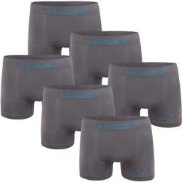 Bild von 6 Stück Mikrofaser-Boxershorts für Herren aus Nylon Bicycle