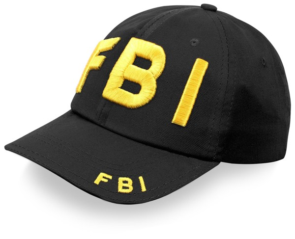 Bild von Baseball Cap mit Aufschrift FBI