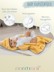 Bild von 2x Baby Wickeltücher aus Bio-Baumwolle Gelb/Beige