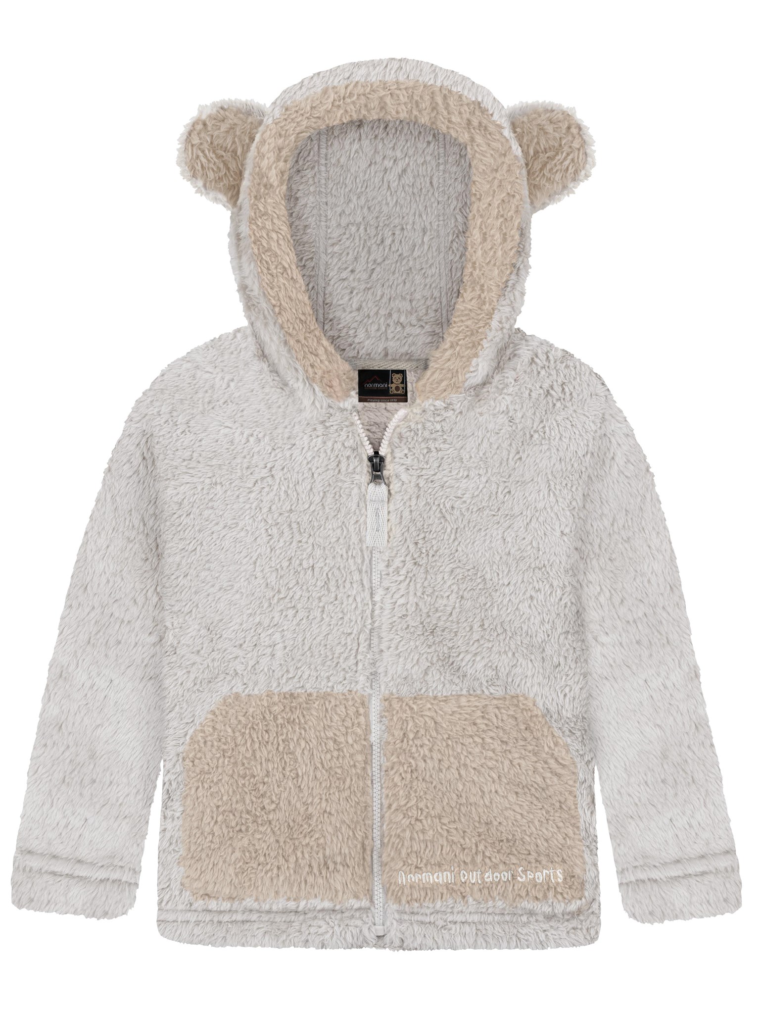 Bild von Kinder Teddy Jacke „Barvas“ Creme