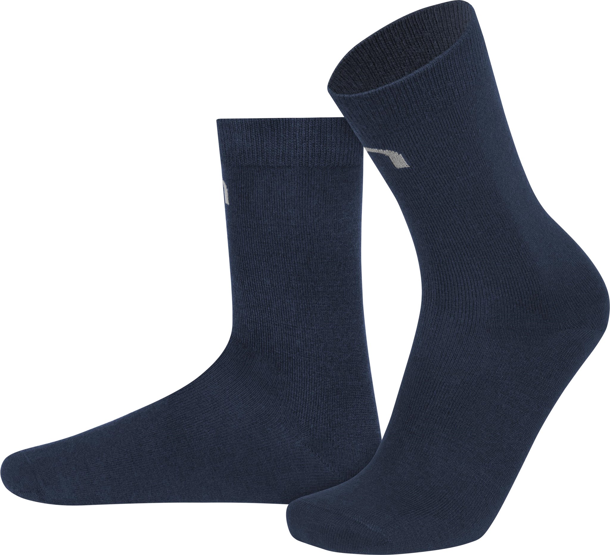 Bild von 2 Businesssocken aus Merinowolle Marine