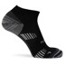 Bild von 2 Merino Trekking Sneaker-Socken mit Frotteesohle Schwarz