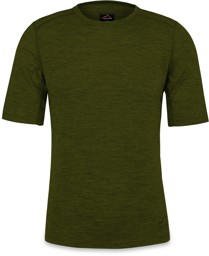 Zeige Details für Herren Merino T-Shirt „Darwin“ Grün Bild von Herren Merino T-Shirt „Darwin“ Grün