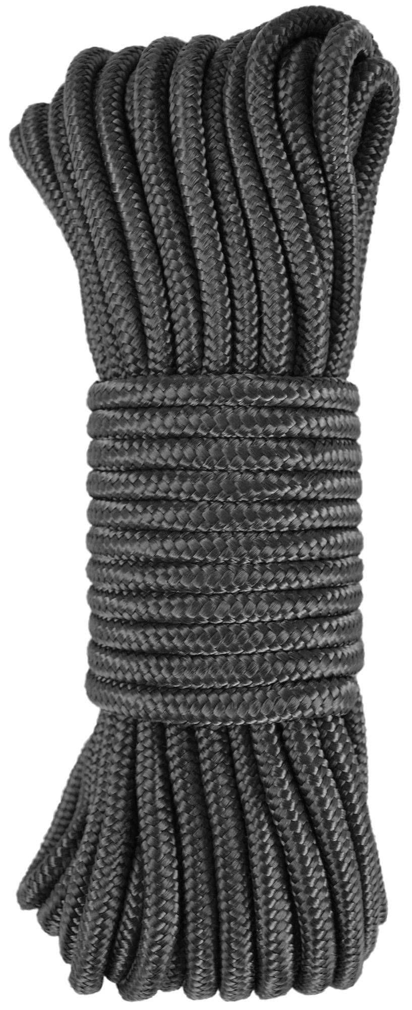 Bild von Allzweck-Outdoor-Seil „Lemoray“ 7 mm x 15 m Schwarz