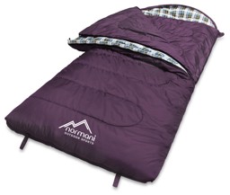 Bild von 4-in-1 Schlafsack „Antarctica“ (RV rechts) Violett