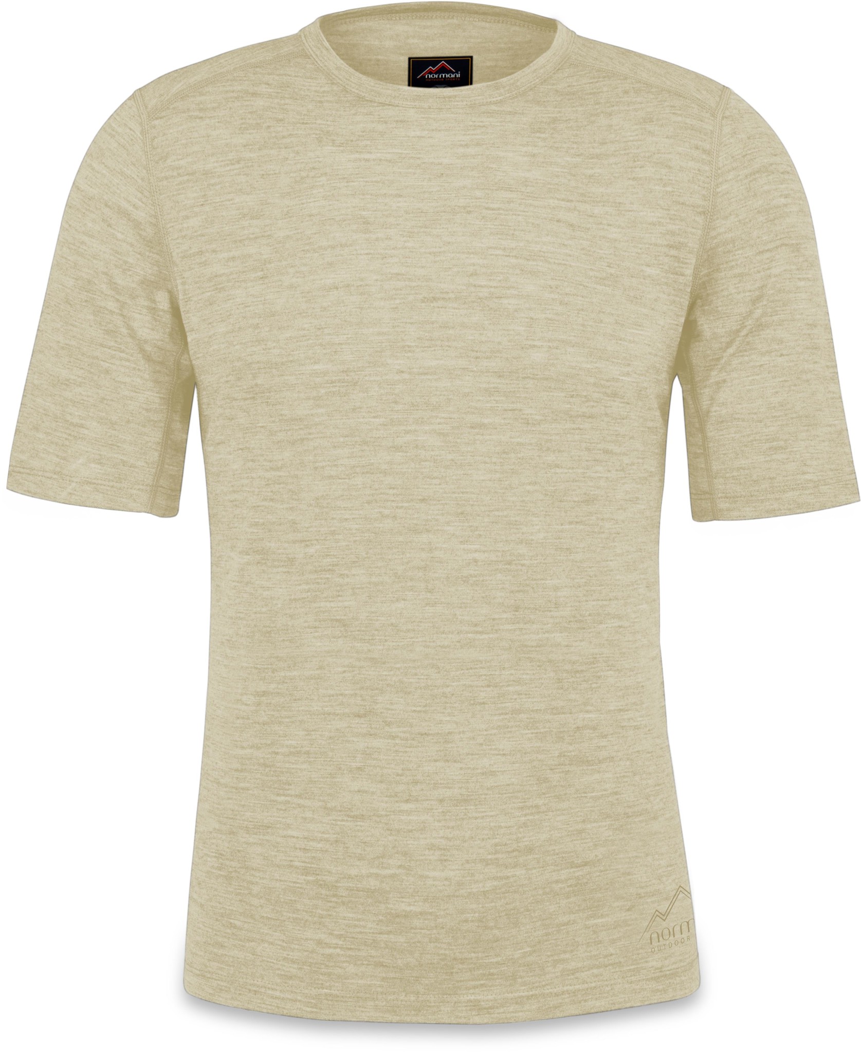 Bild von Herren Merino T-Shirt „Darwin“ Weiß