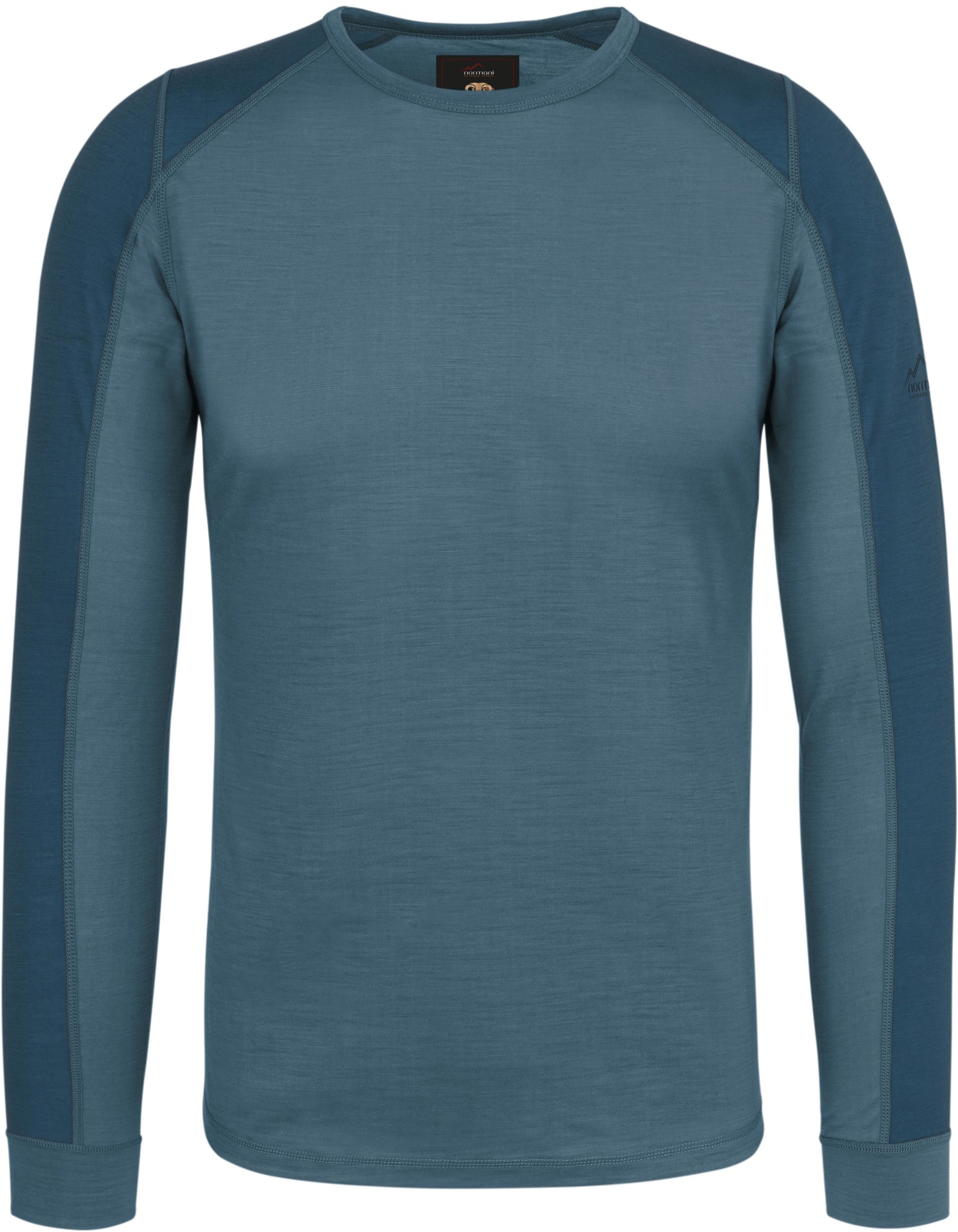 Bild von Herren Merino Langarm „Devonport“ Navy