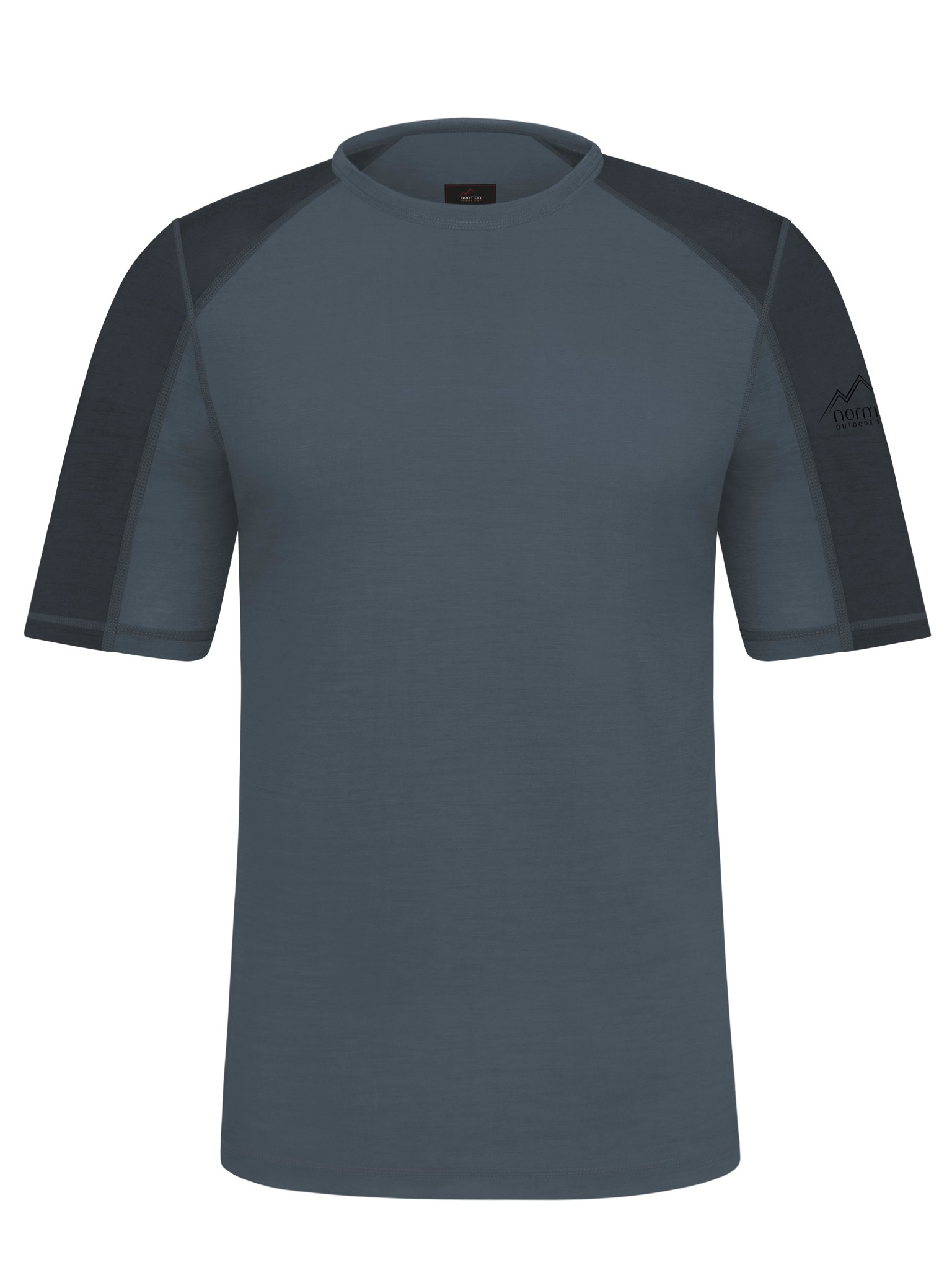 Bild von Herren Merino T-Shirt „Busselton“ Anthrazit