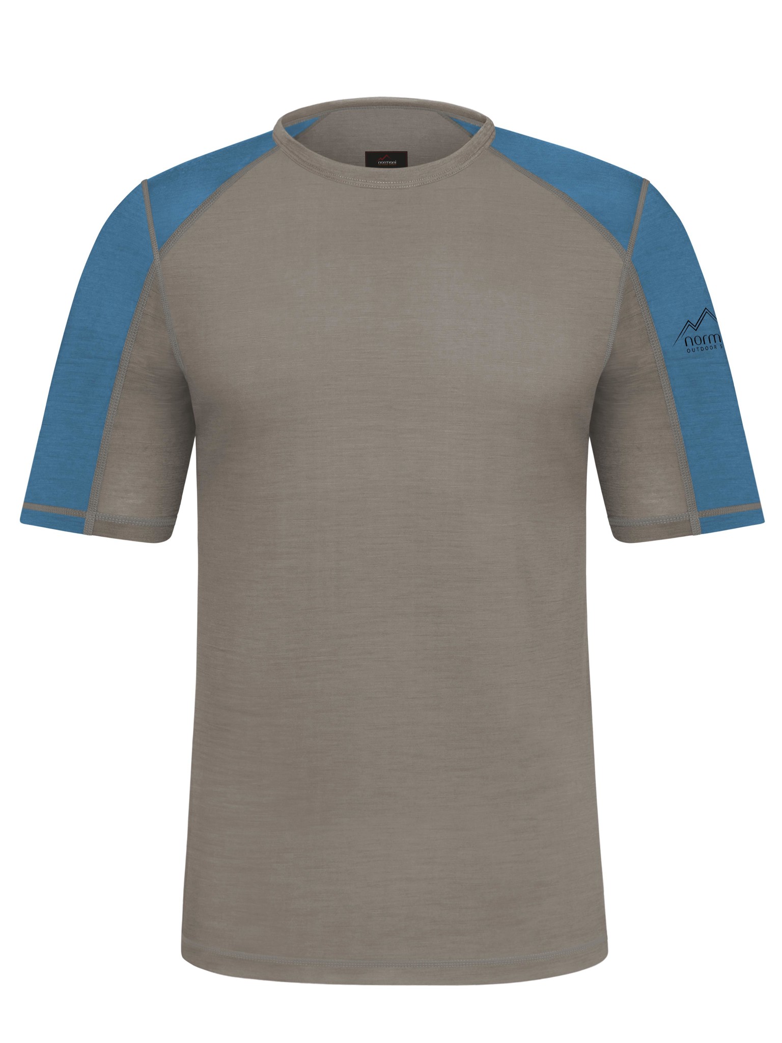 Bild von Herren Merino T-Shirt „Busselton“ Khaki