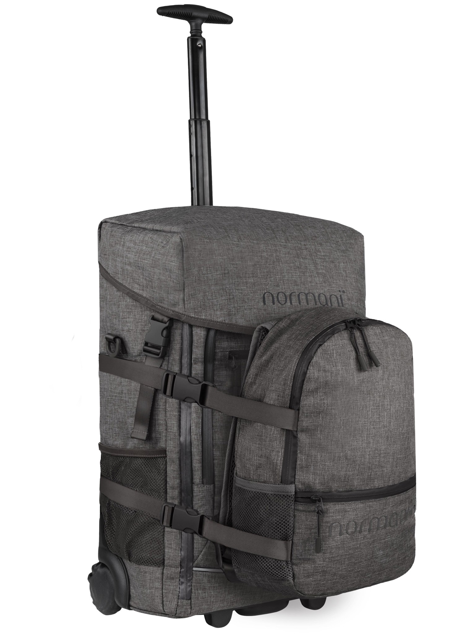 Bild von Reisetasche mit Rucksack, Trolley und Tragetaschenfunktion Anthrazit