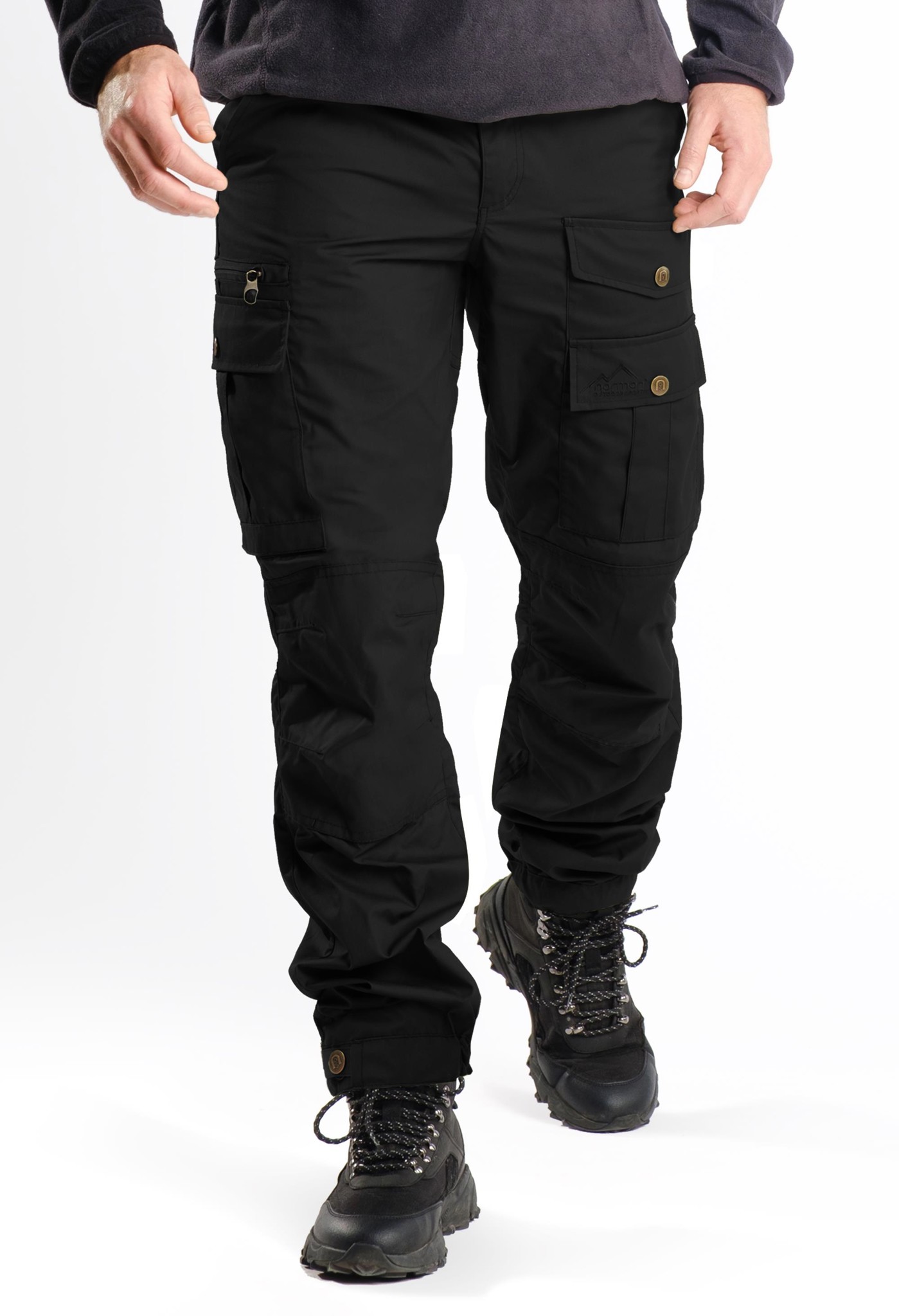 Bild von Herren Wanderhose - Outdoorhose Schwarz
