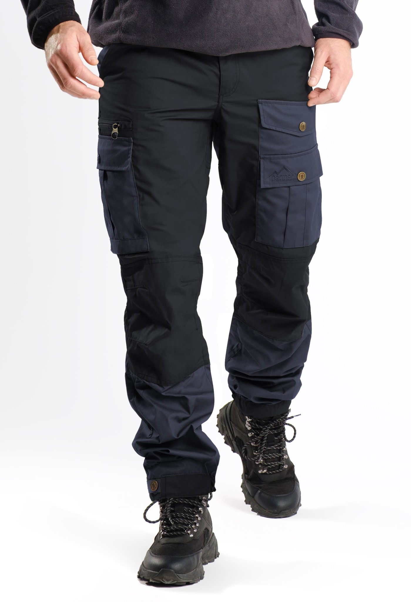 Bild von Herren Wanderhose - Outdoorhose Blau/Navy