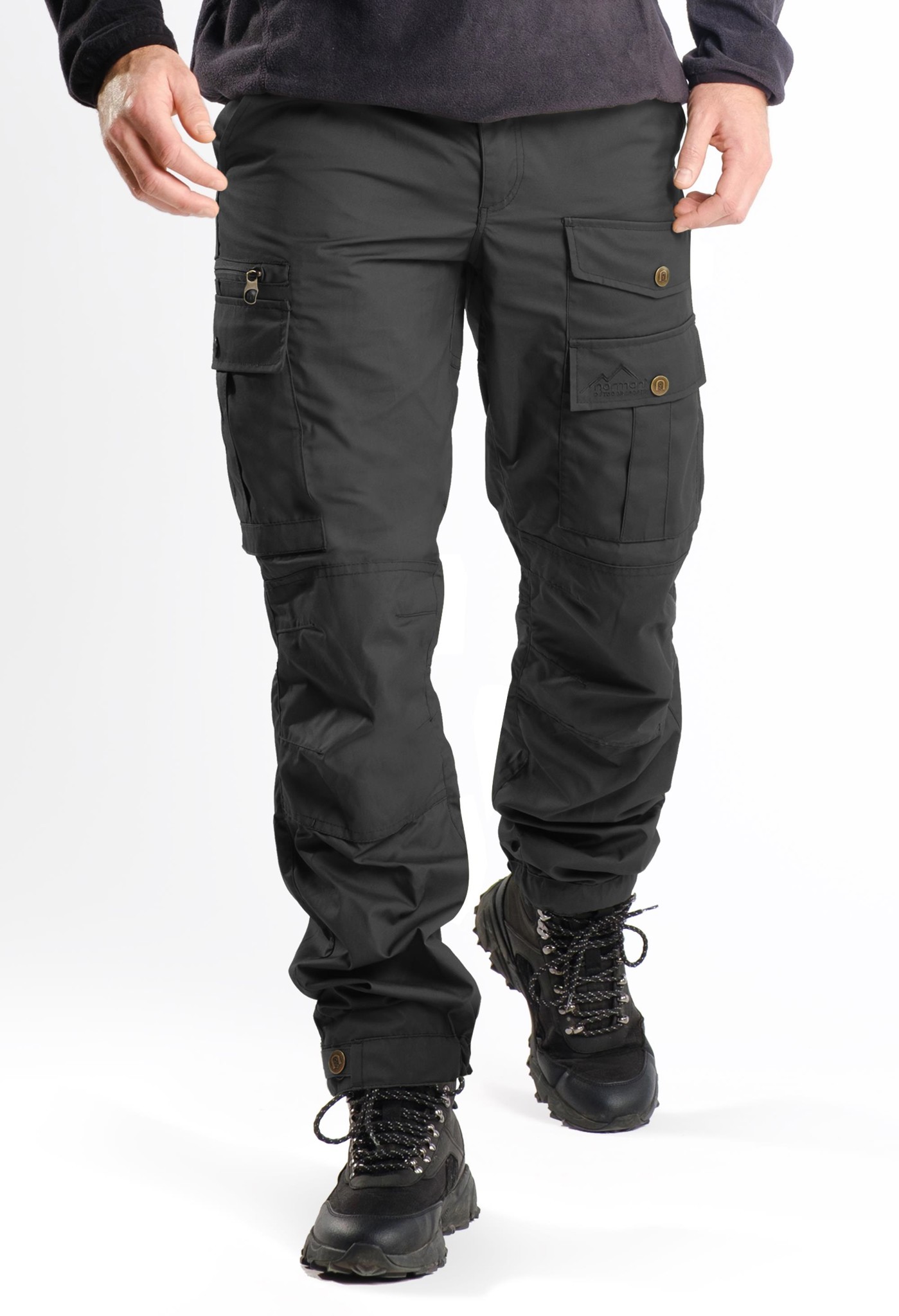 Bild von Herren Wanderhose - Outdoorhose Anthrazit