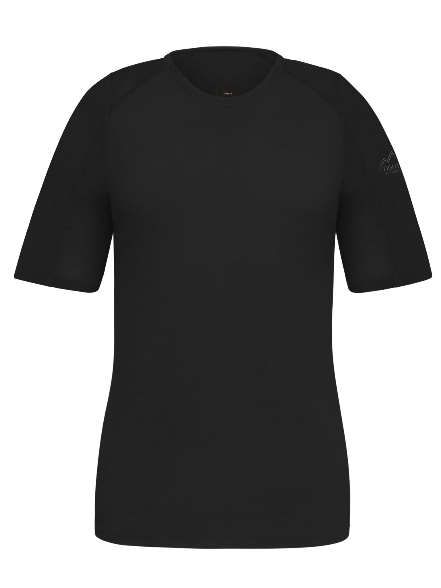 Bild von Damen Merino T-Shirt „Esperance“ Schwarz