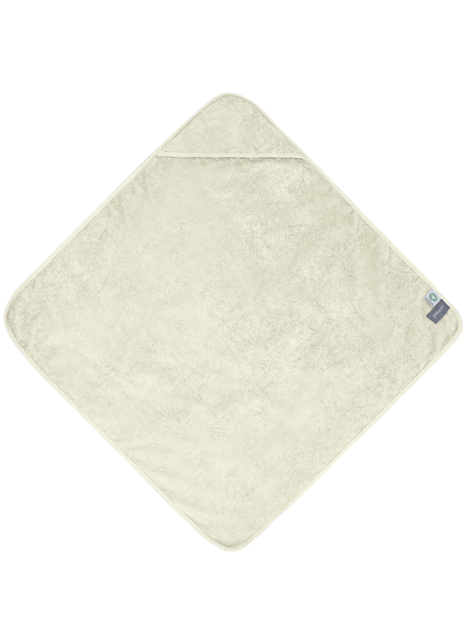 Bild von Kapuzenhandtuch 100x100 cm „Mbabane“ Beige