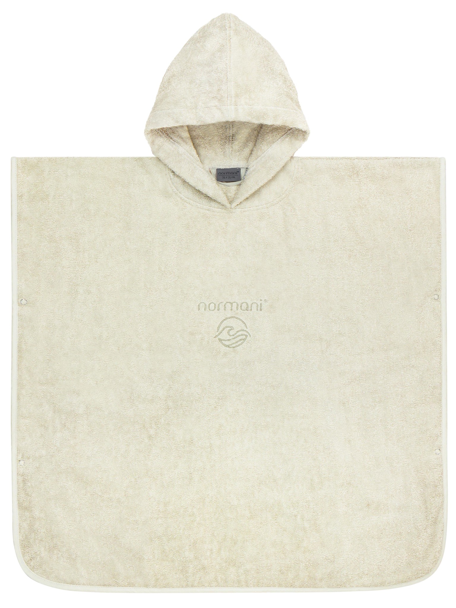 Bild von Kinder Baumwoll Badeponcho „Manama“ Beige