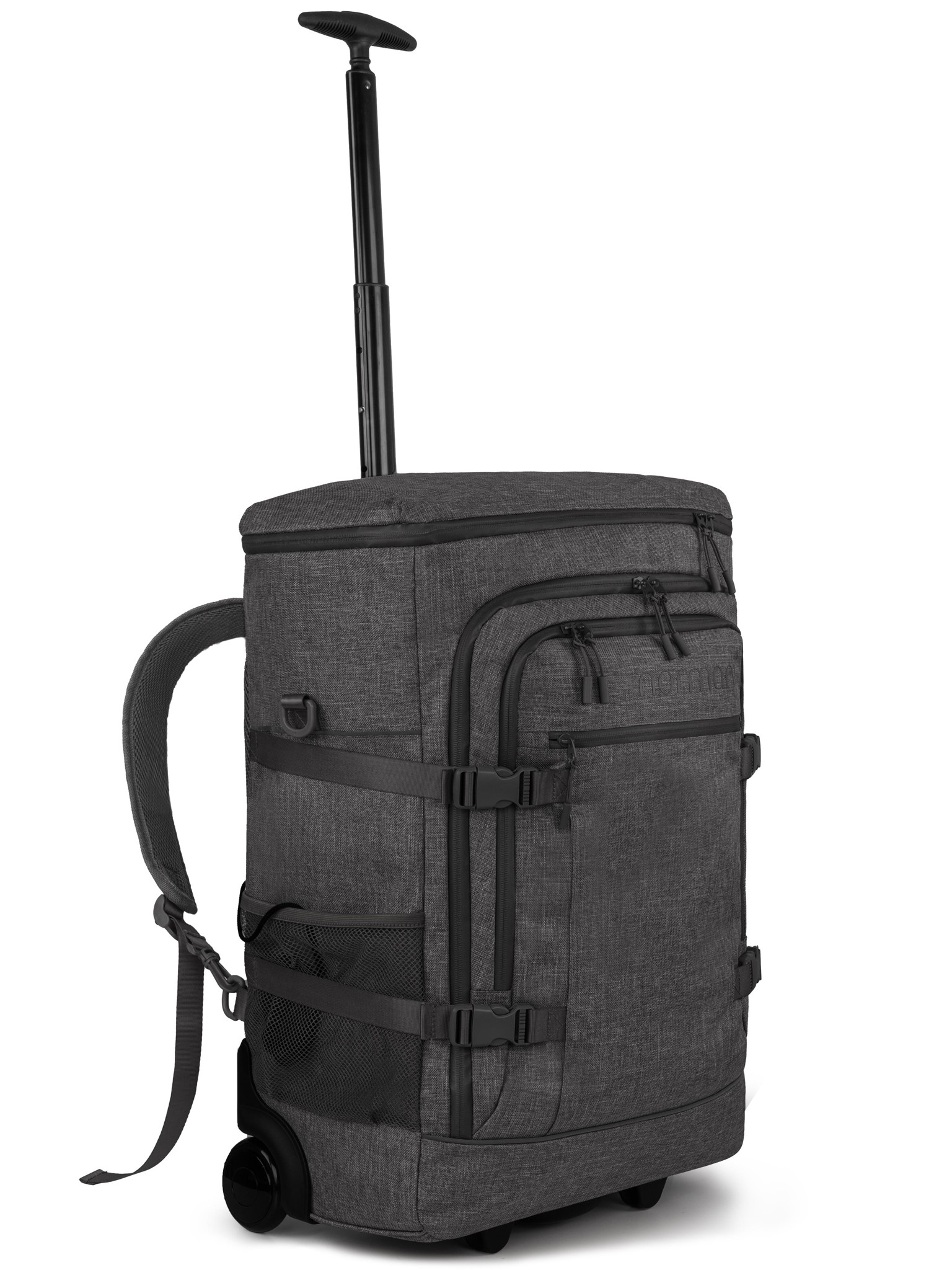 Bild von Reisetrolley mit Rucksackfunktion Dunkelgrau