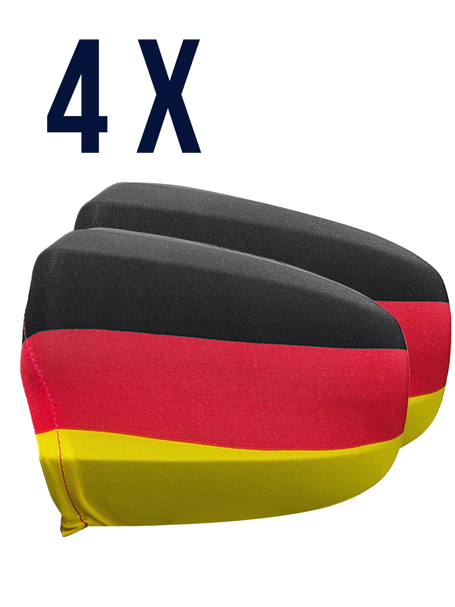 Bild von 8 x Deutschland Spiegelfahne Deutschland