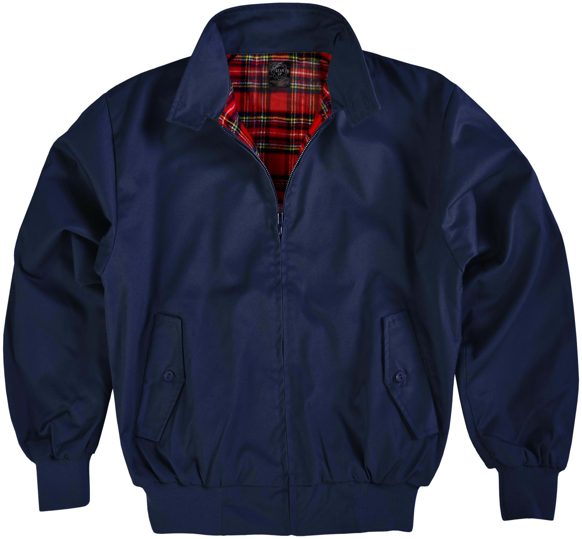 Bild von Herren Harrington Jacke Marine