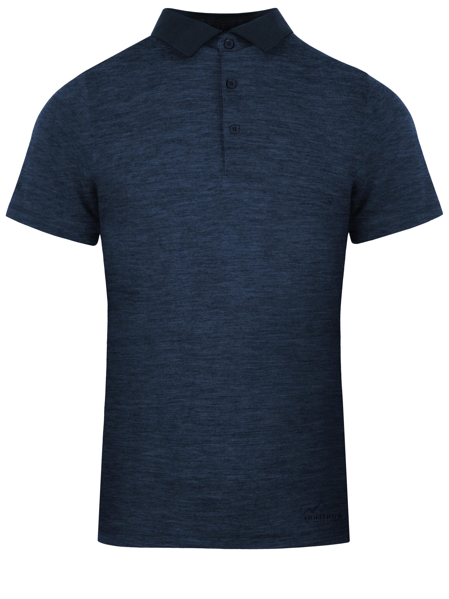 Bild von Herren Merino Polo-Shirt „Nowra“ Navy