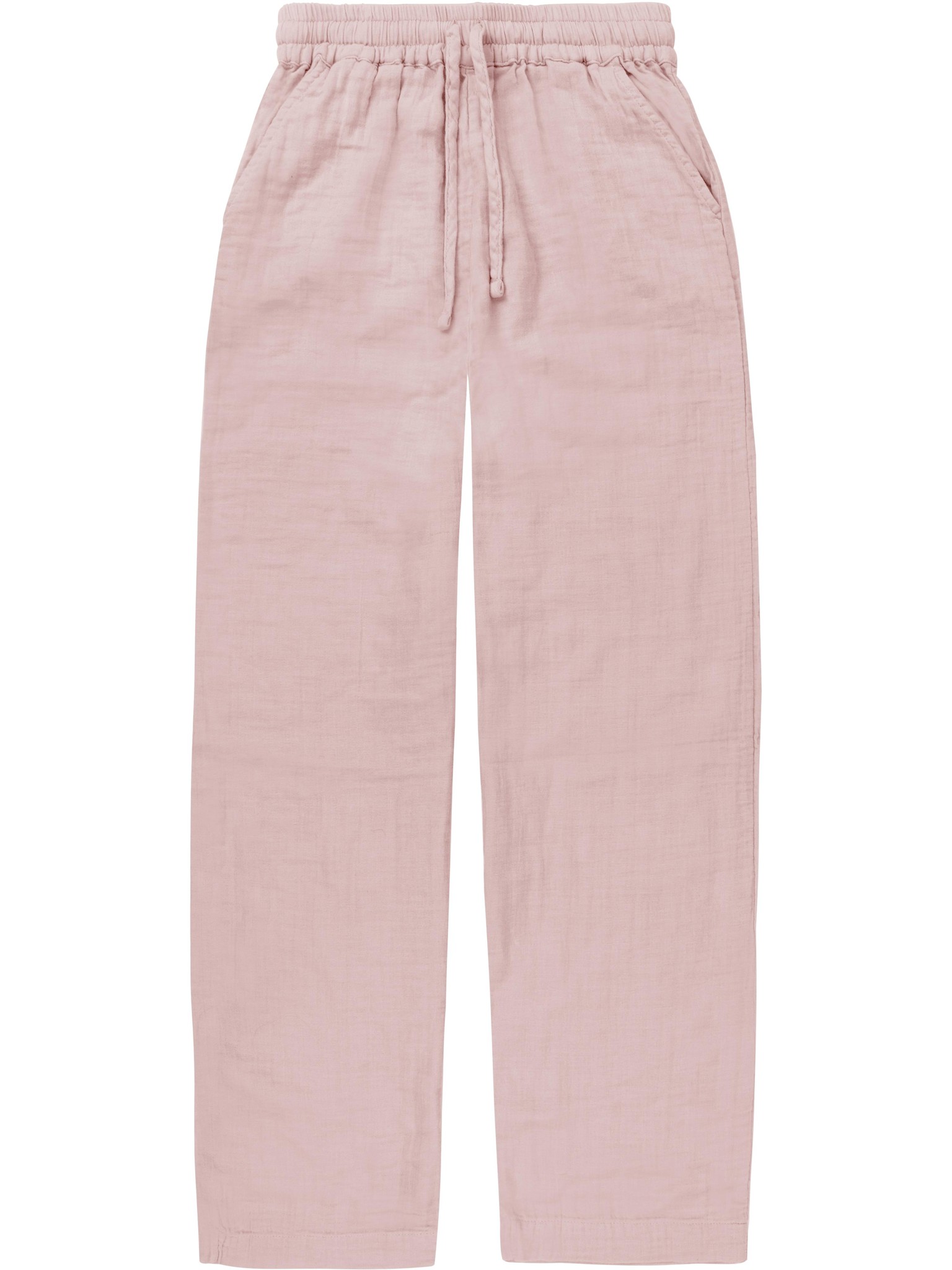 Bild von Lange Damen Musselin Hose „Larisa“ Rosa
