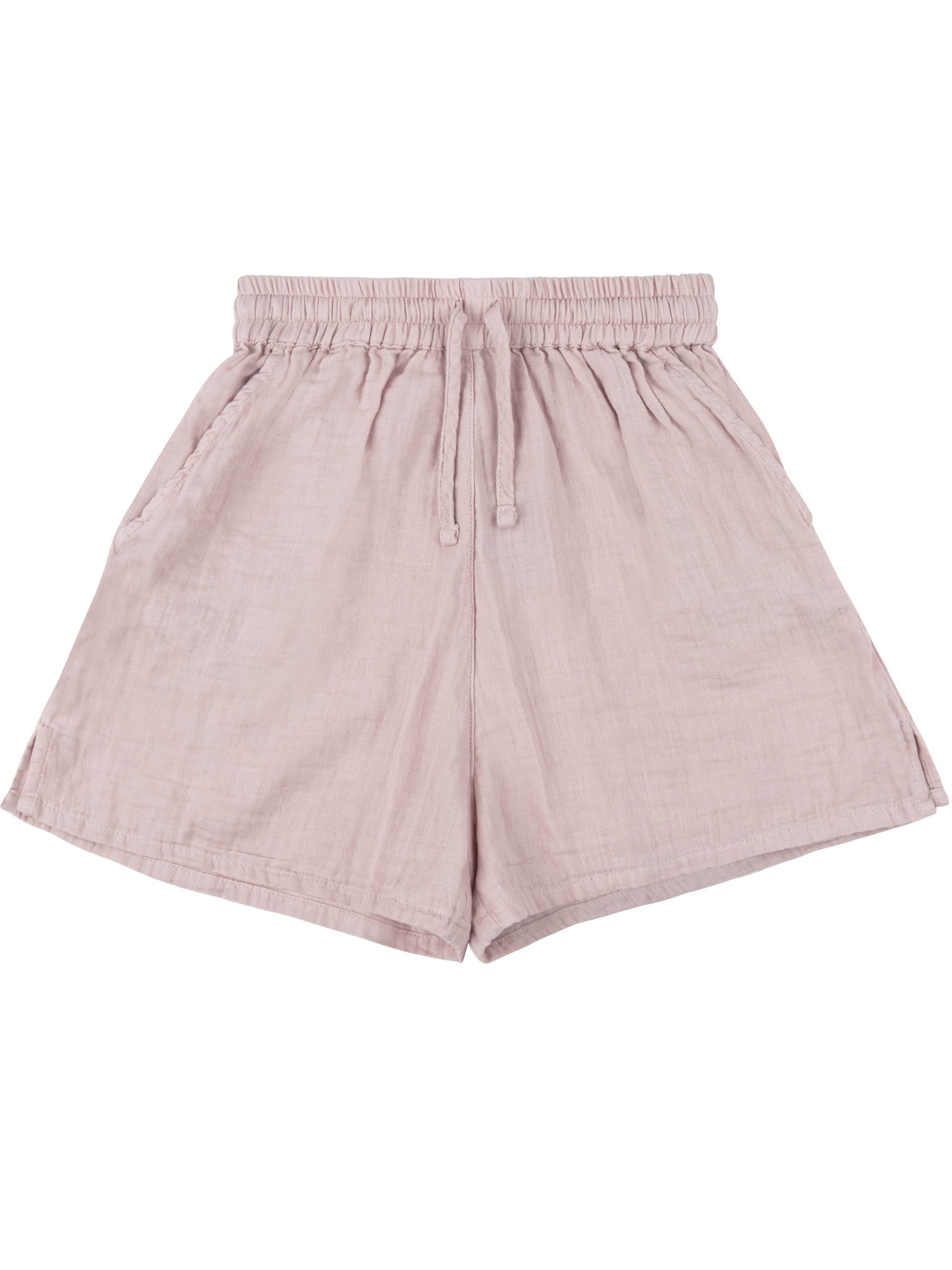 Bild von Kurze Damen Musselin Hose „Serres“ Rosa