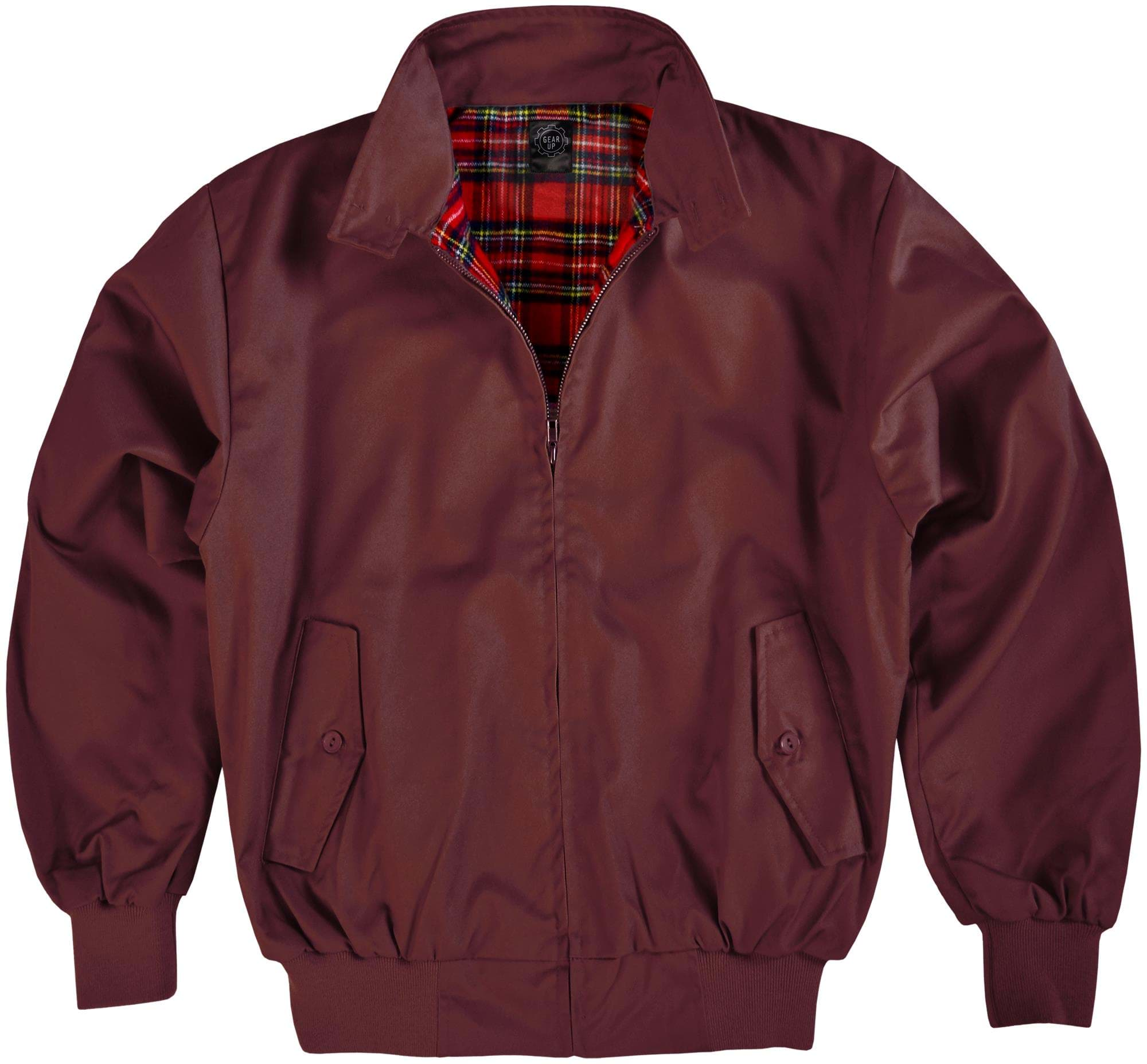 Bild von Herren Harrington Jacke Burgund