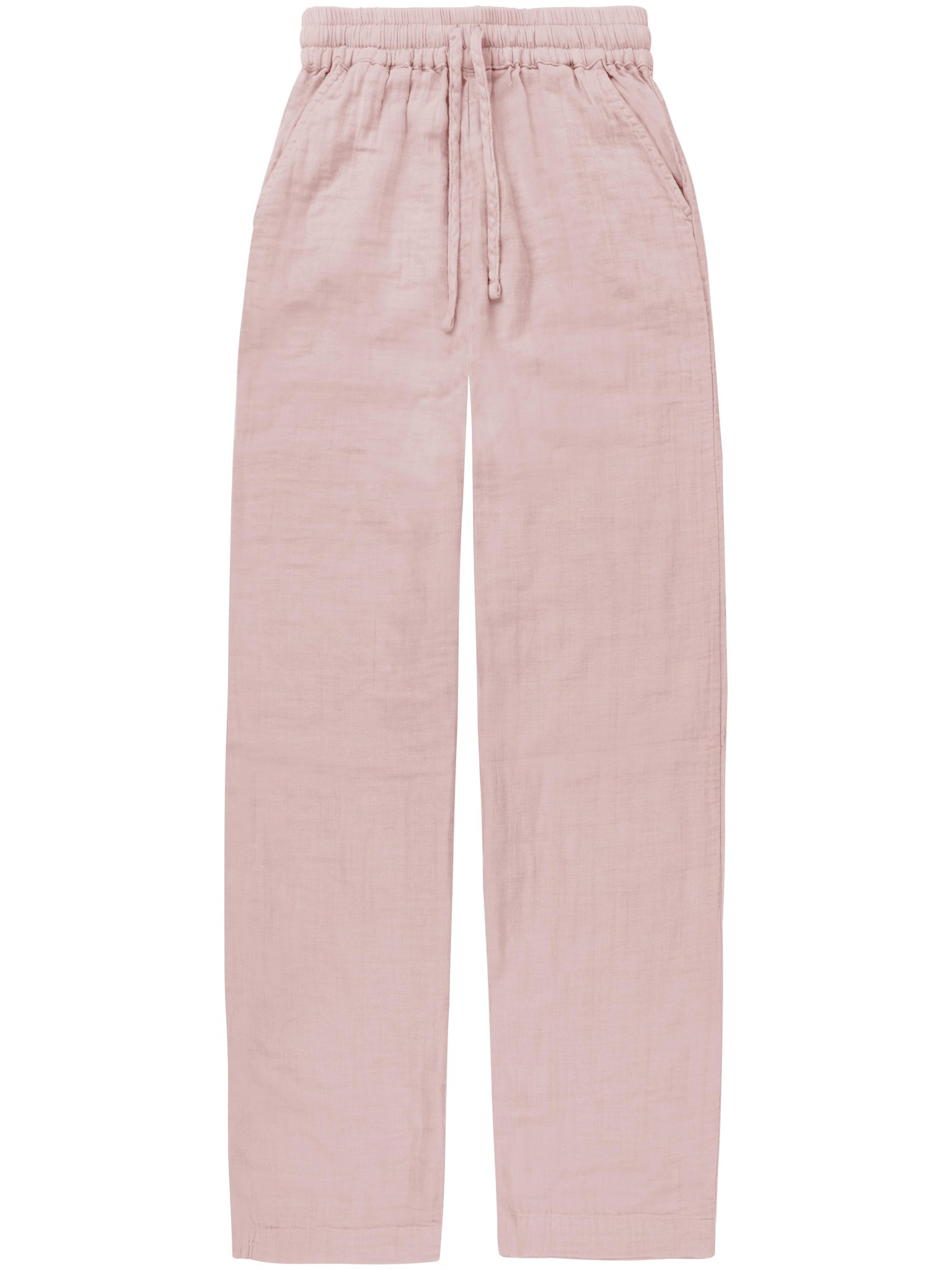 Bild von Musselin Hose extra lang „Chania“ Rosa