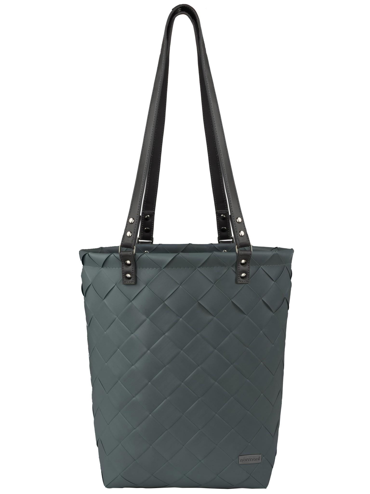 Bild von Tote Bag Flechtkorb 12 Liter „Temara“ Anthrazit