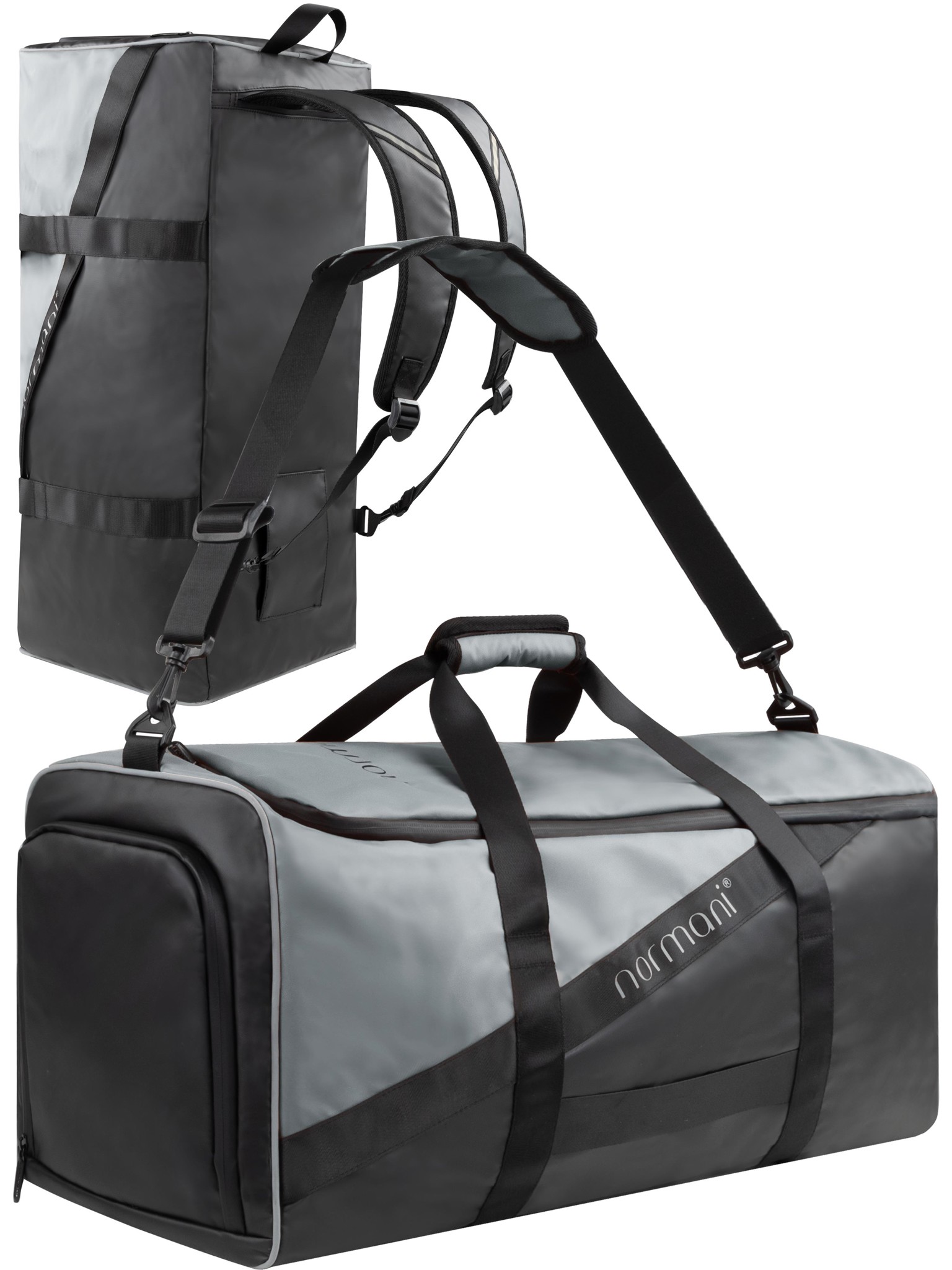 Bild von Reisetasche mit Rucksackfunktion 120 Liter „Westpass“ Grau