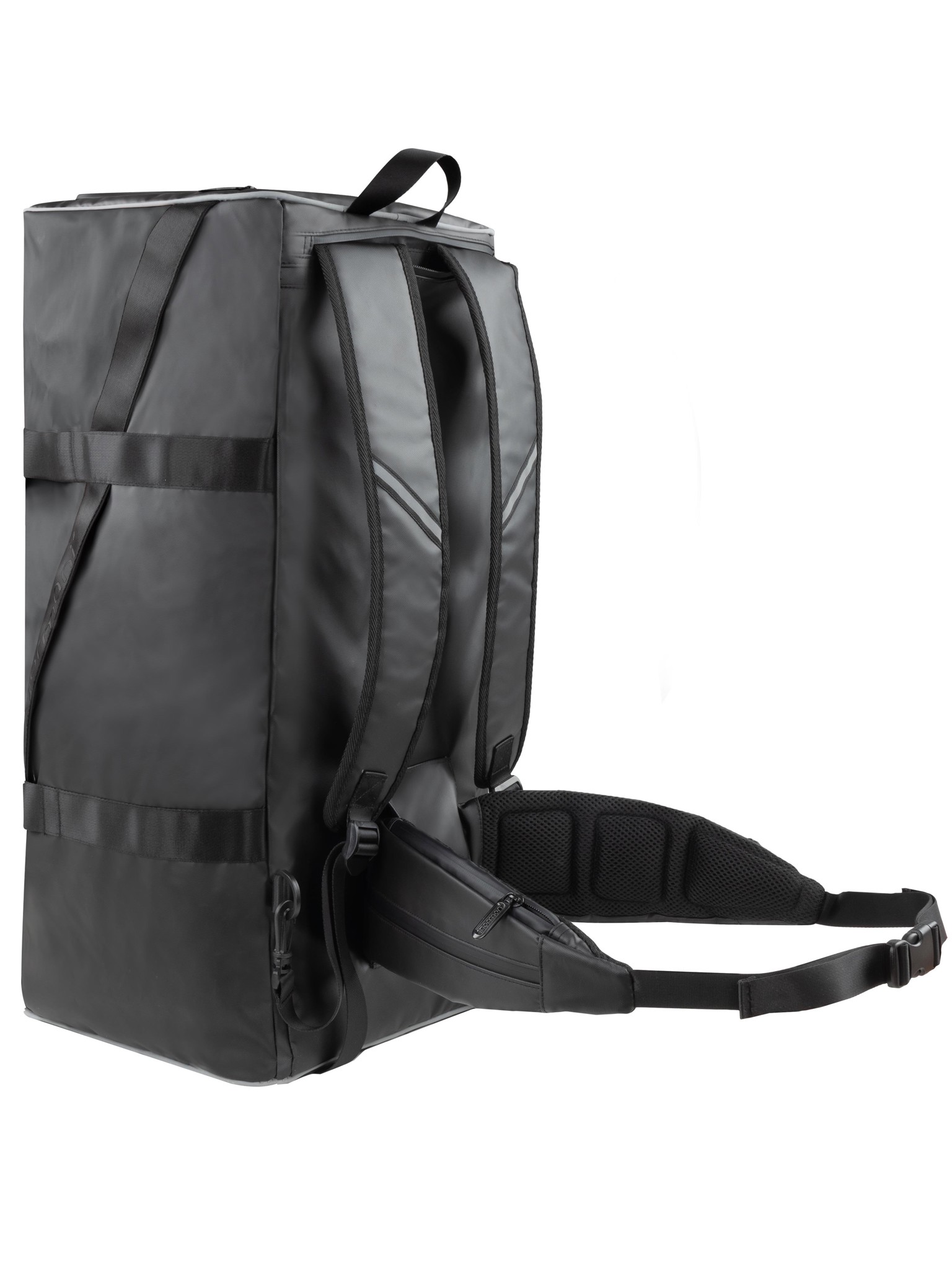 Bild von Sport- und Reisetasche 120 Liter mit Hüftgurt Schwarz