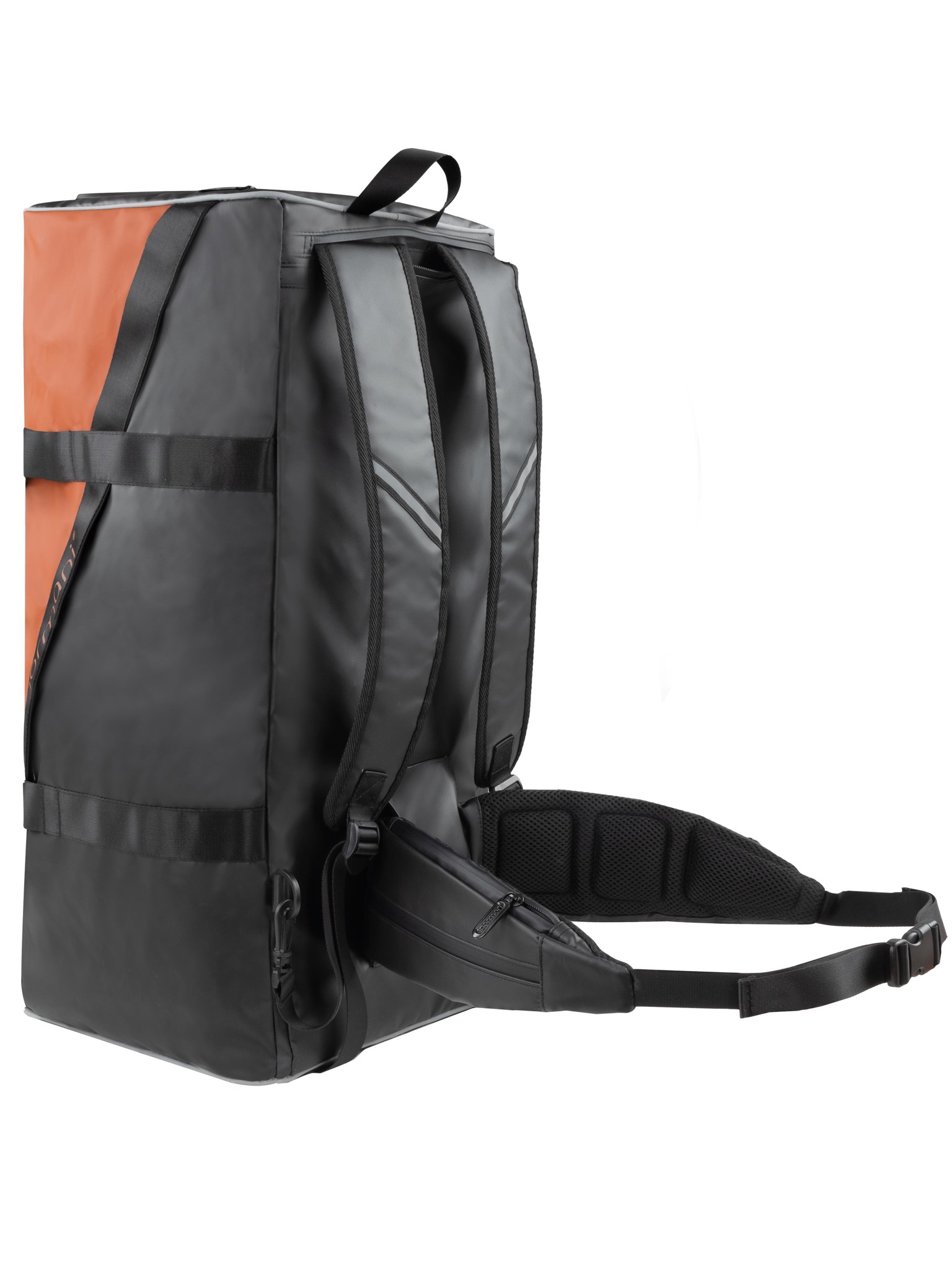 Bild von Sport- und Reisetasche 120 Liter mit Hüftgurt Orange