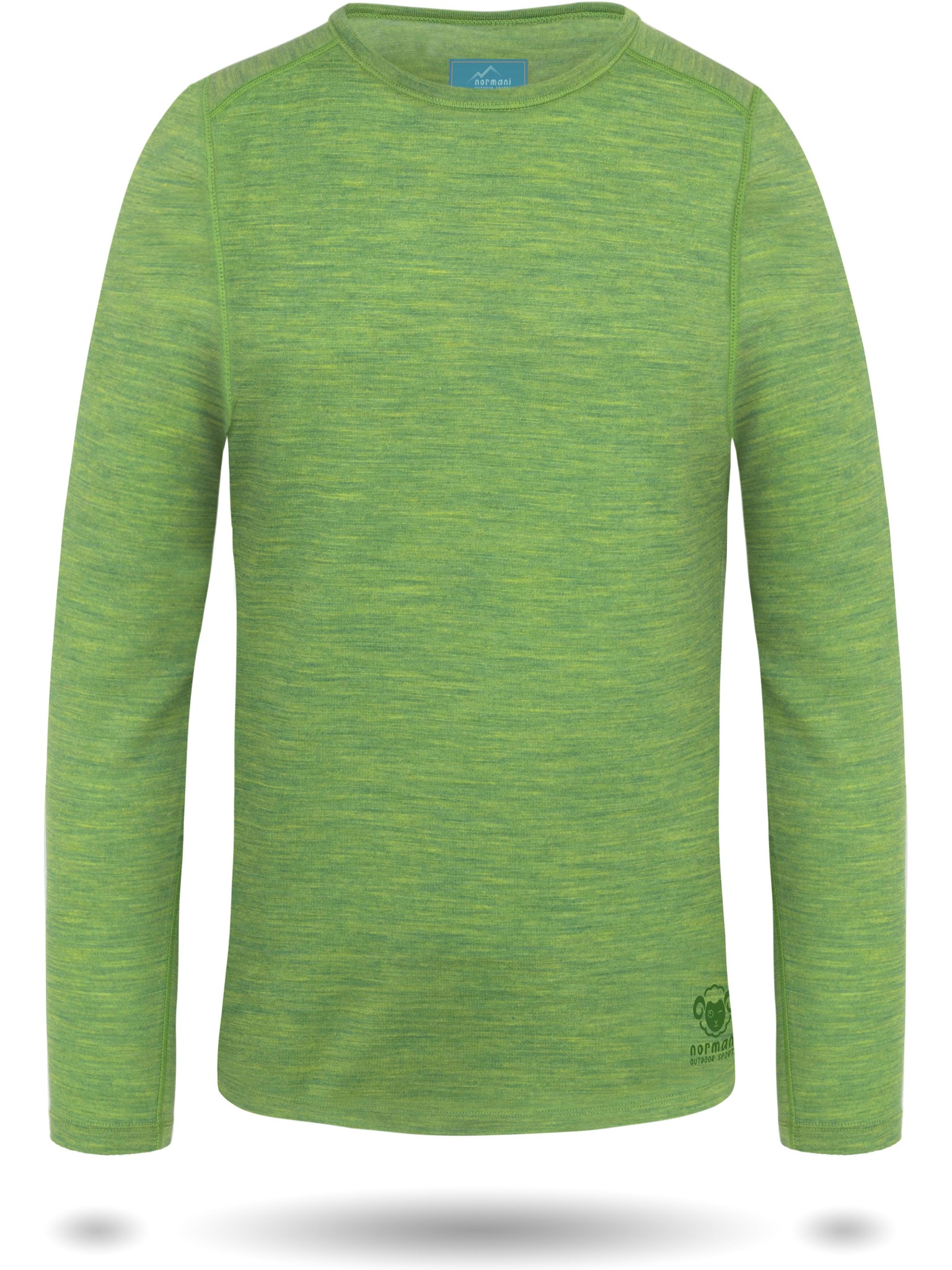 Bild von Kinder Merino Langarm „Broome“ Grün