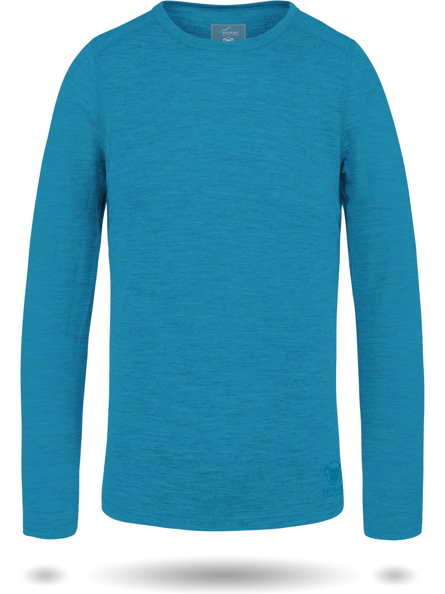 Bild von Kinder Merino Langarm „Broome“ Blau
