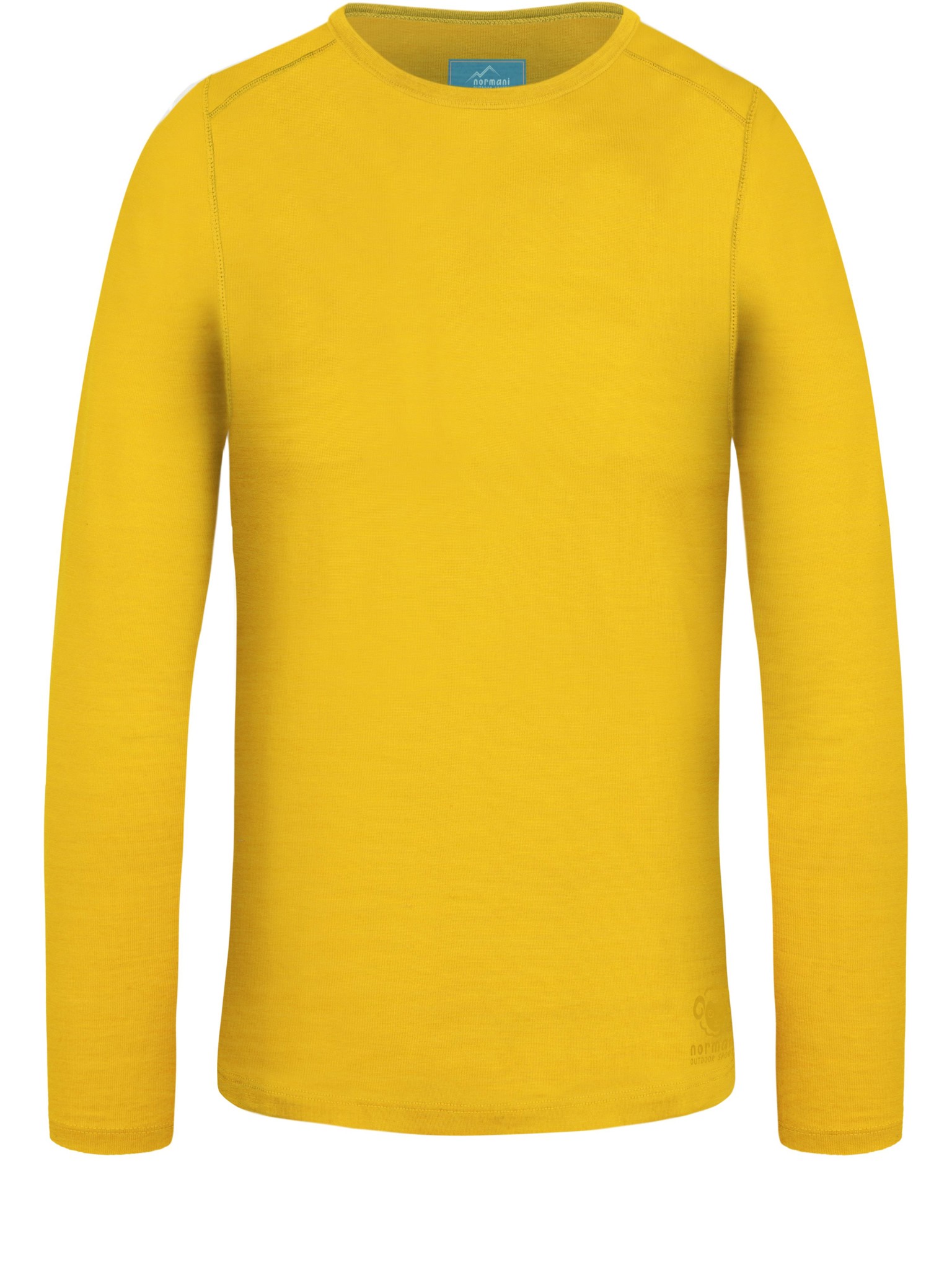 Bild von Kinder Merino Langarm „Broome“ Gelb