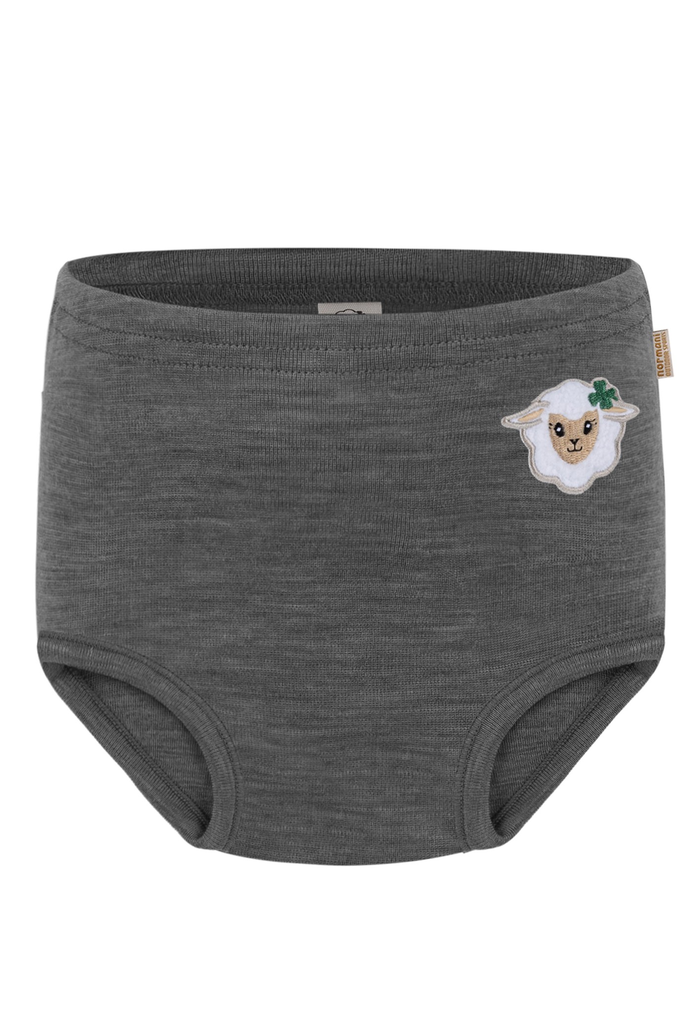 Bild von Baby Merino Windelhose „Tokoroa" Anthrazit