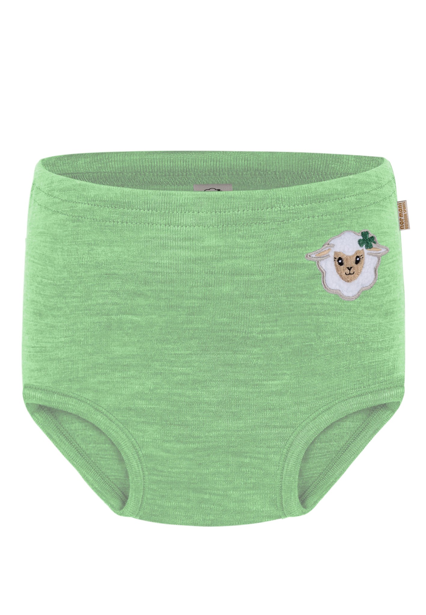 Bild von Baby Merino Windelhose „Tokoroa" Grün