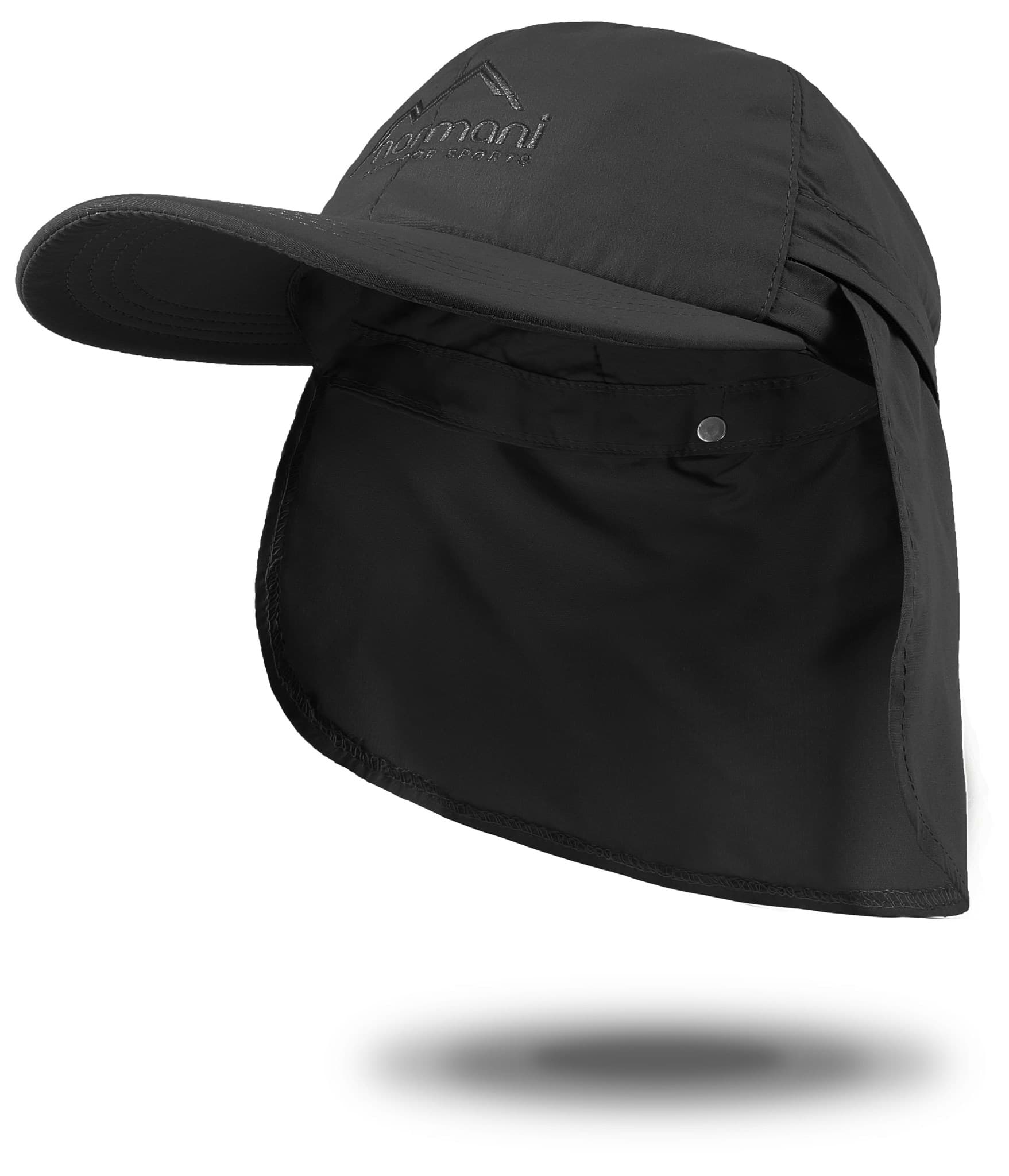 Bild von Cap mit Nackenschutz „Savannah“ Schwarz