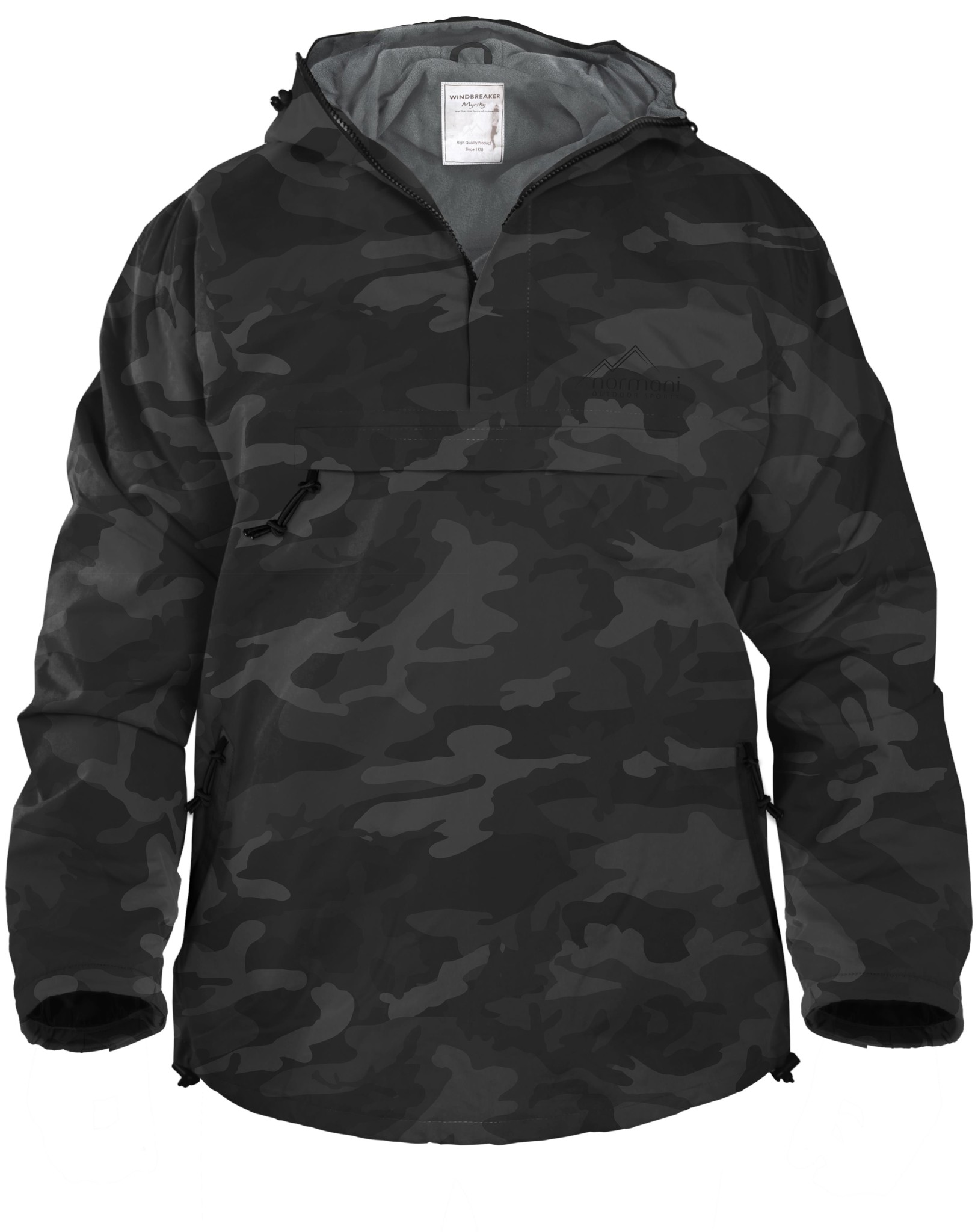 Bild von Herren Windbreaker „Myrsky“ Dark-Camo