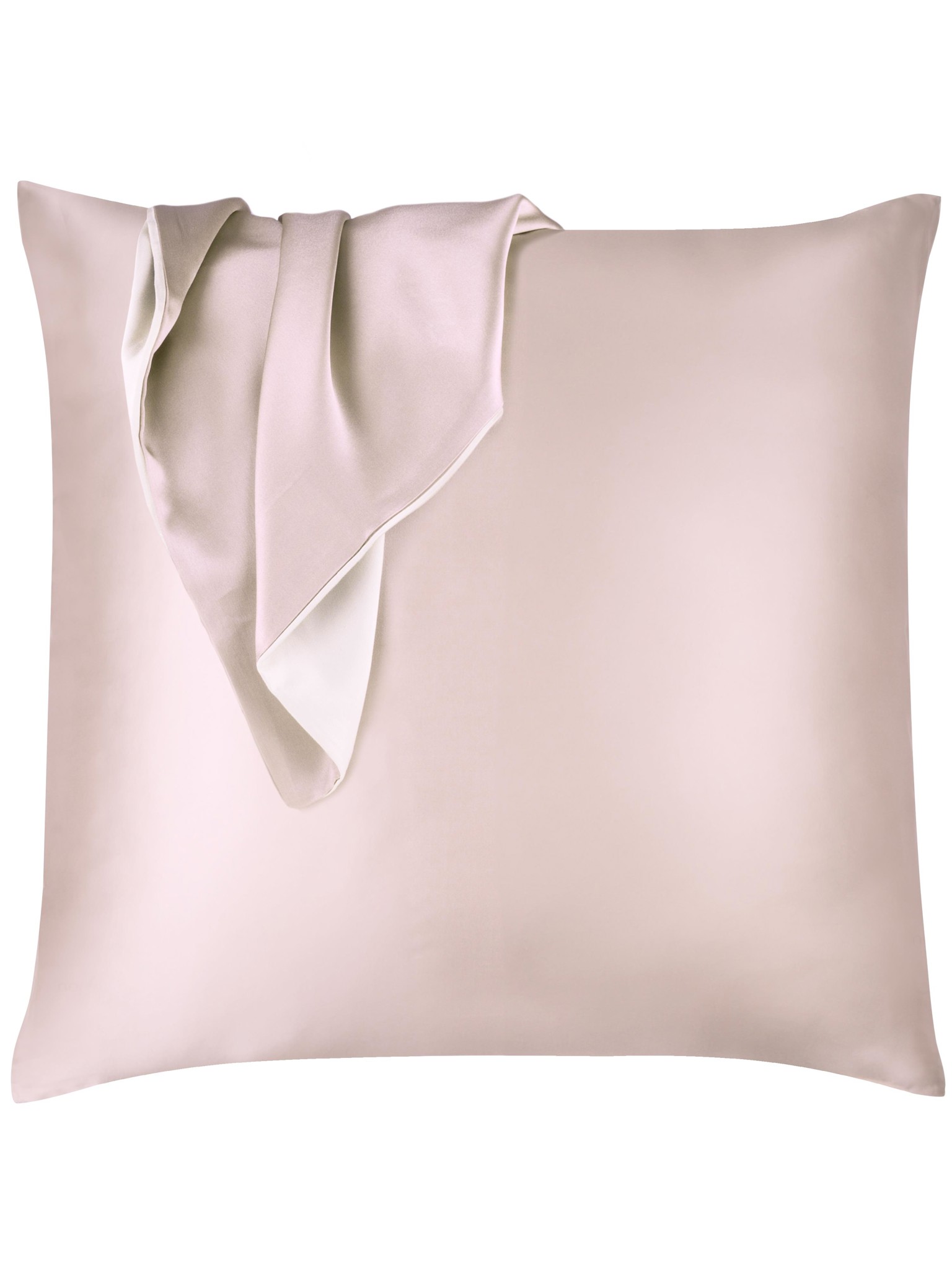 Bild von Seiden Kissenbezug 80x80 cm „Enna“ Rosa
