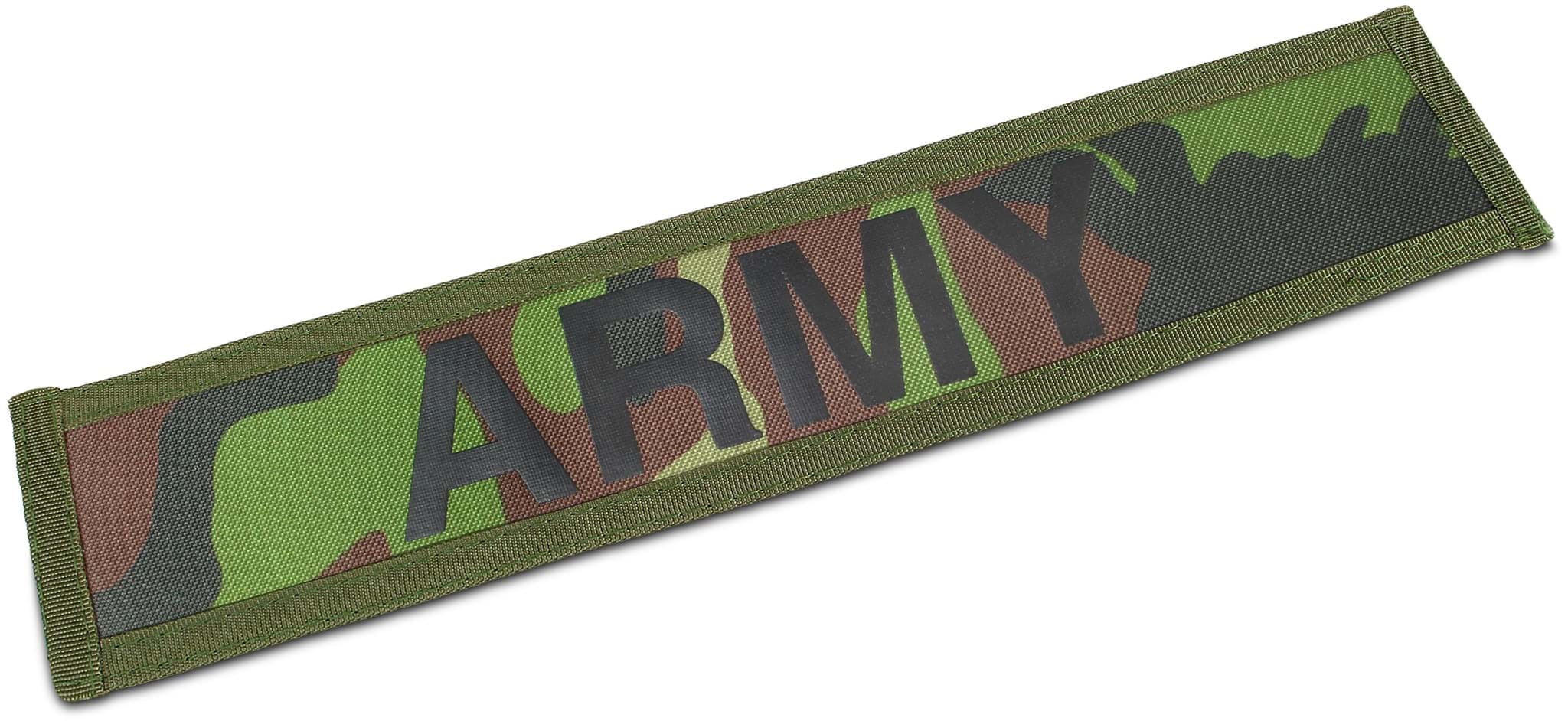 Bild von Klett-Patch 7,5 cm x 35 cm ARMY