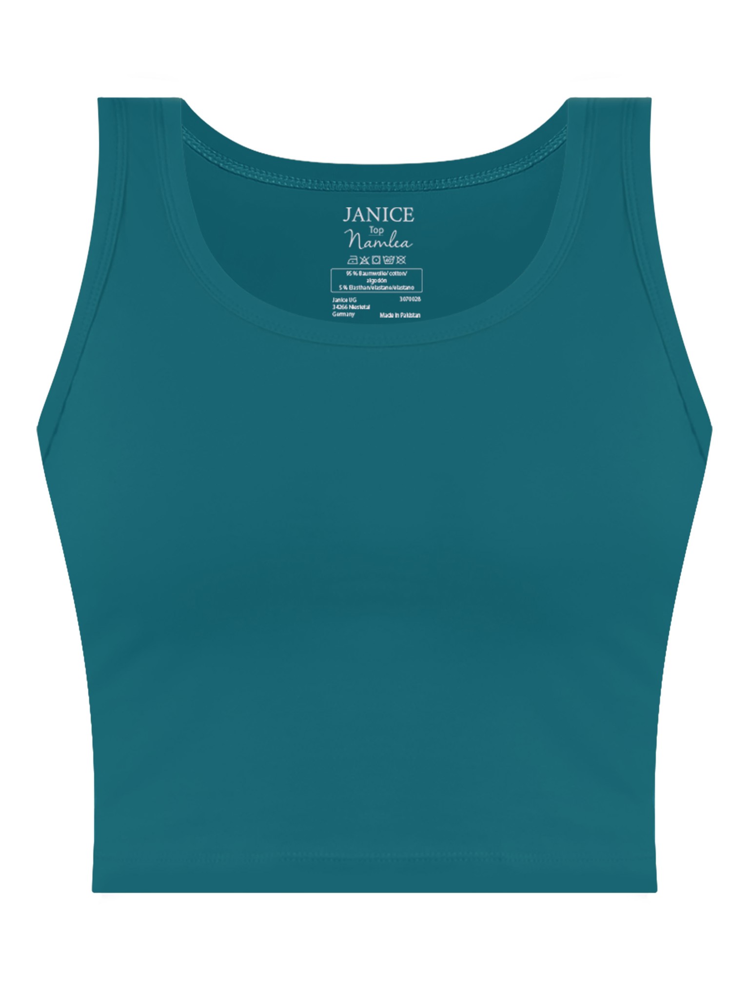 Bild von Damen crop Top „Namlea“ Petrol