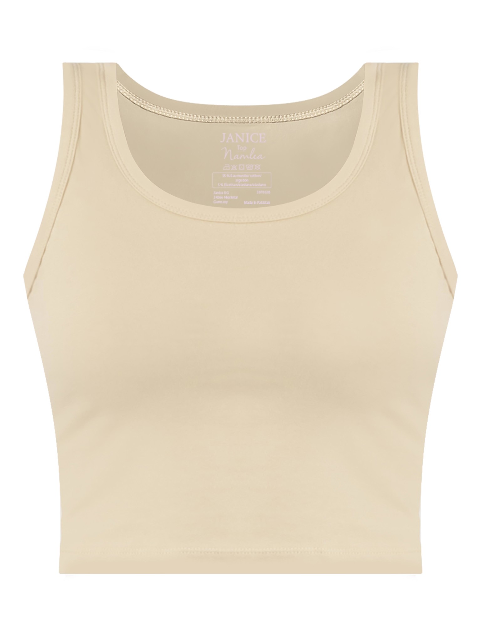 Bild von Damen crop Top „Namlea“ Beige