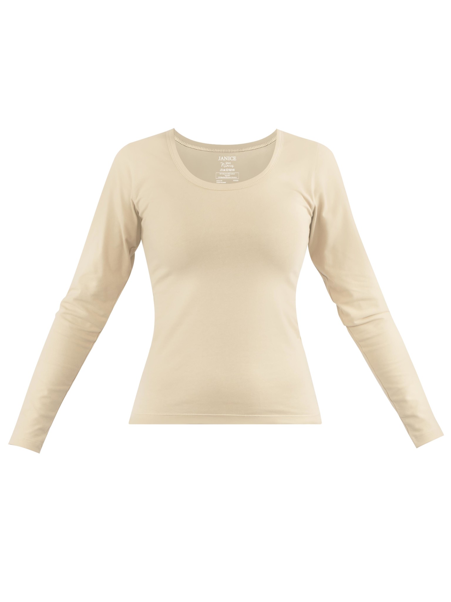 Bild von Damen Langarmshirt „Nimes“ Beige
