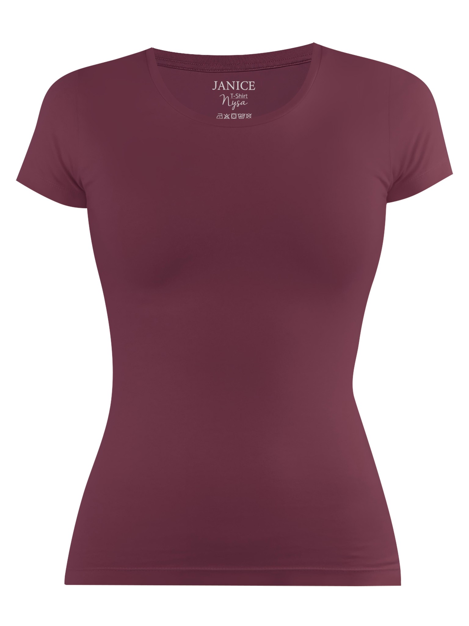 Bild von Damen T-Shirt „Nysa“ Burgund