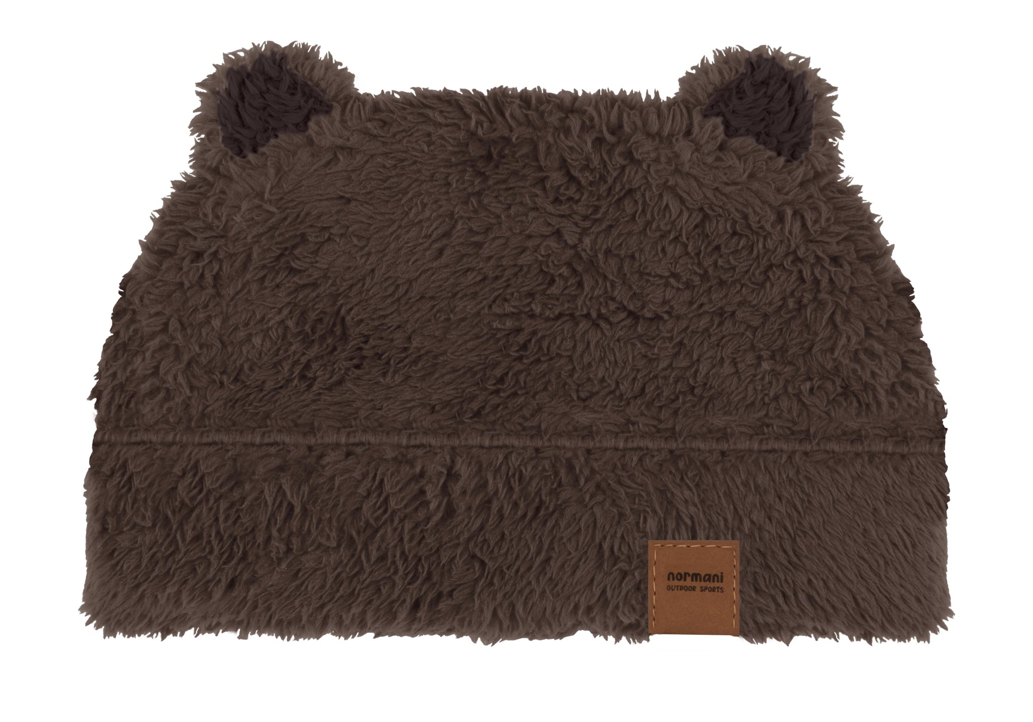 Bild von Kinder Teddy Mütze „Coleraine“ Dunkelbraun