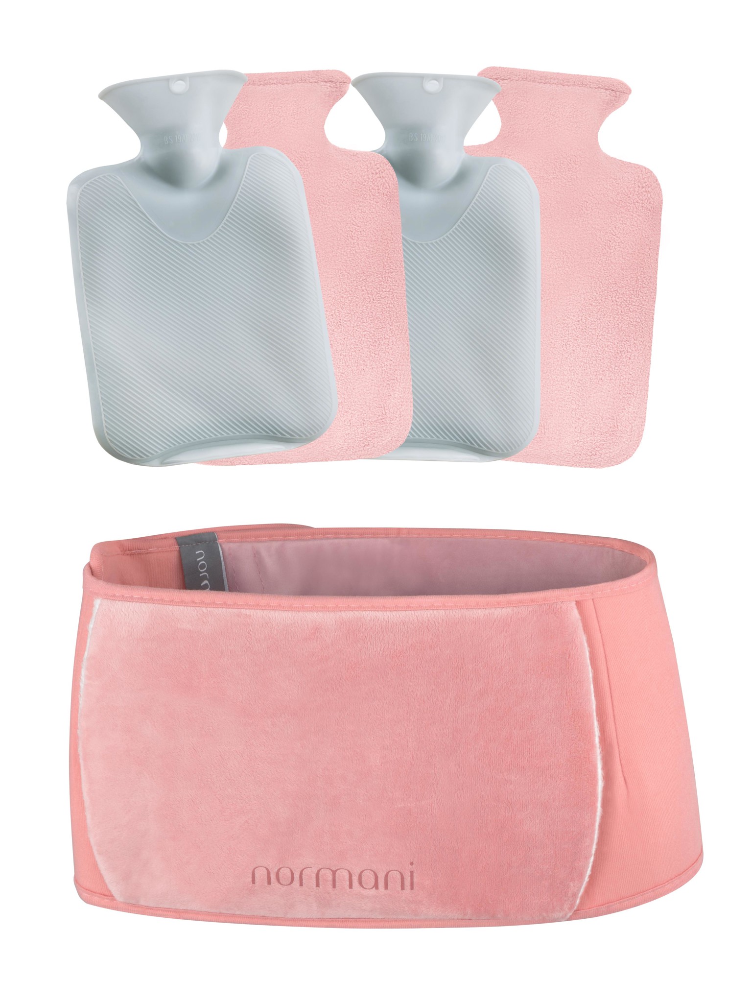 Bild von Wärmflaschen Gürtel mit 2 Wärmflaschen „Newtok“ Rosa