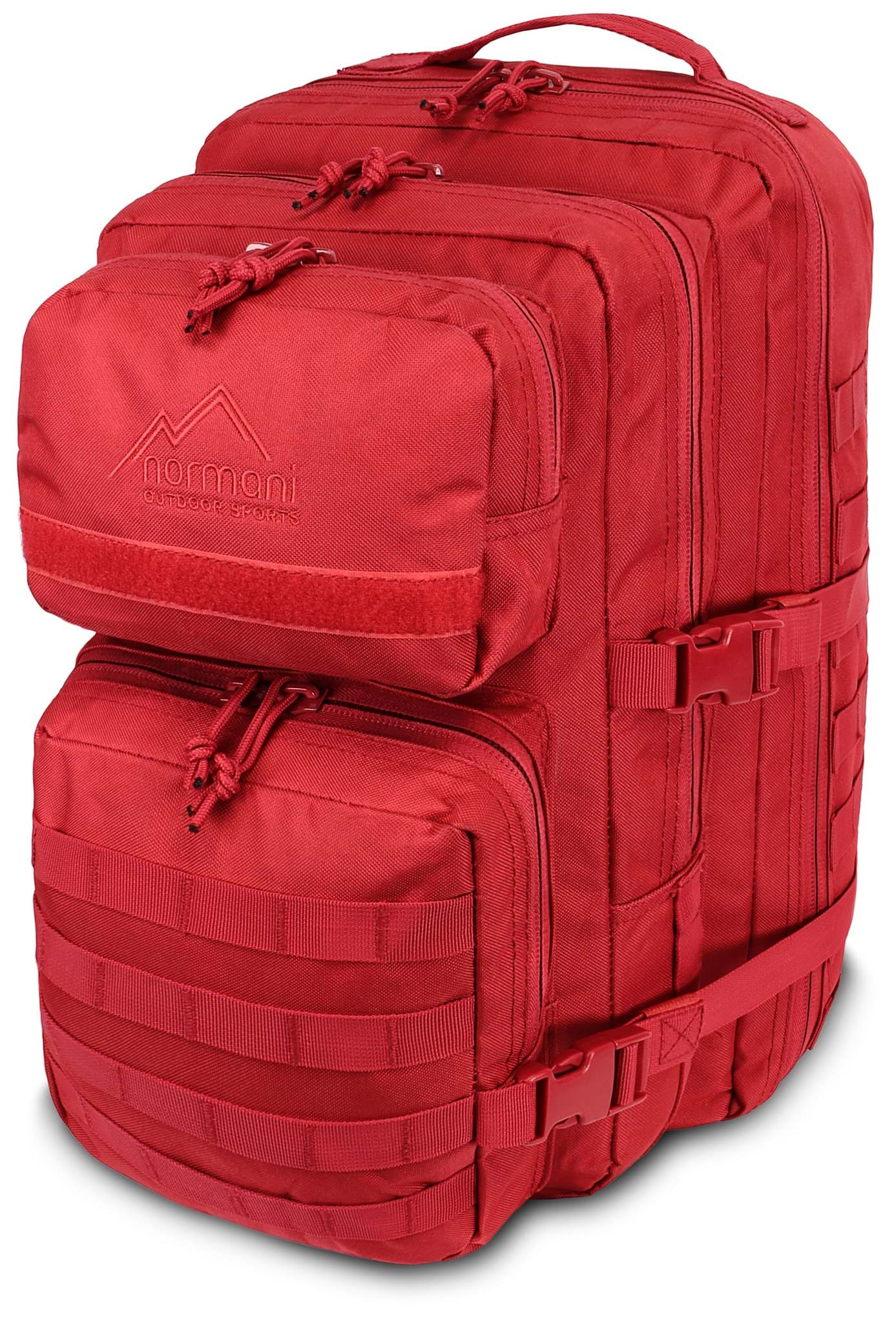 Bild von Daypack Rucksack Assault Pack „Bedrock“ 50 Liter Rot