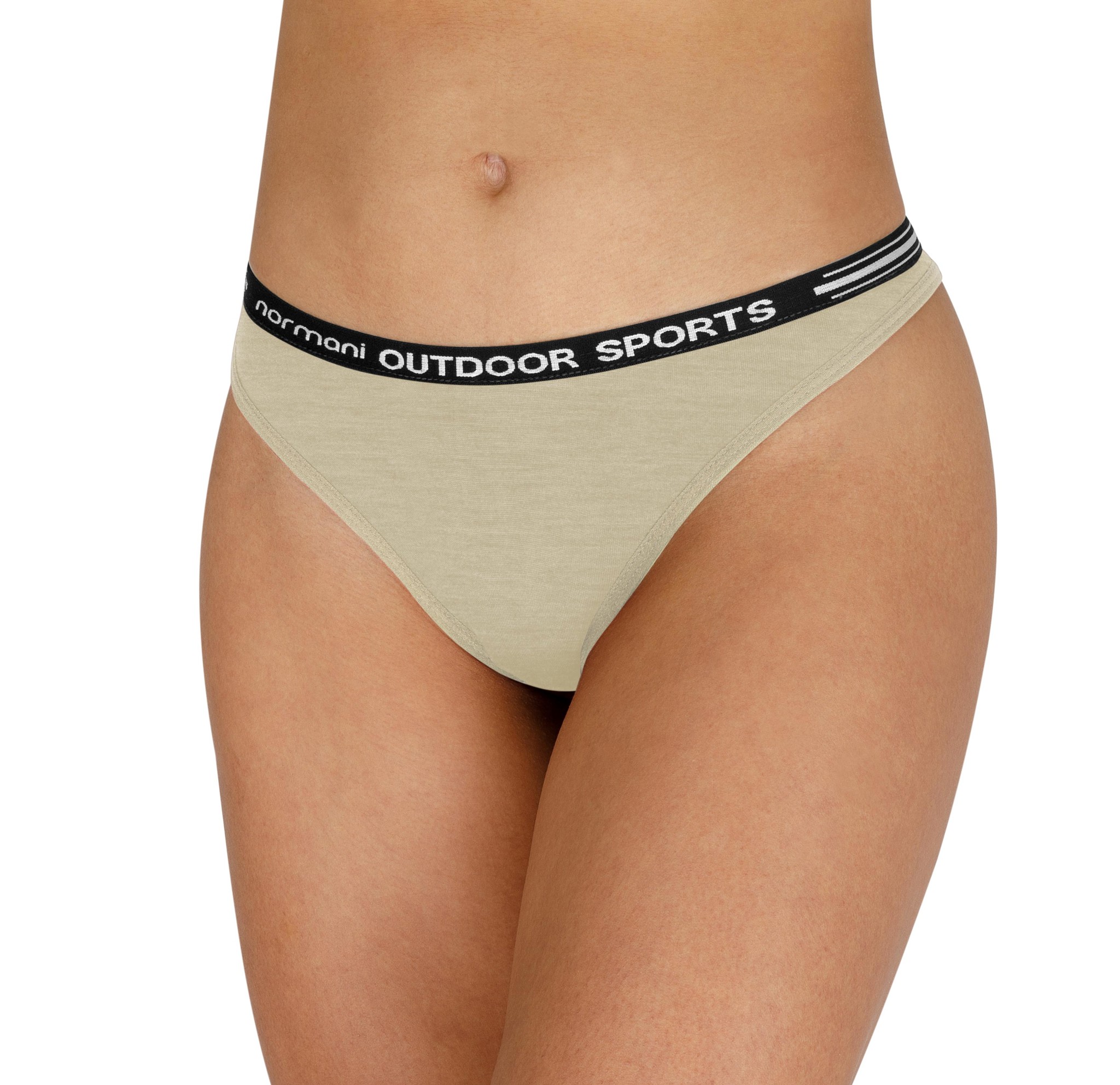 Bild von Damen Merino Tanga „Dubbo“ Wollweiß