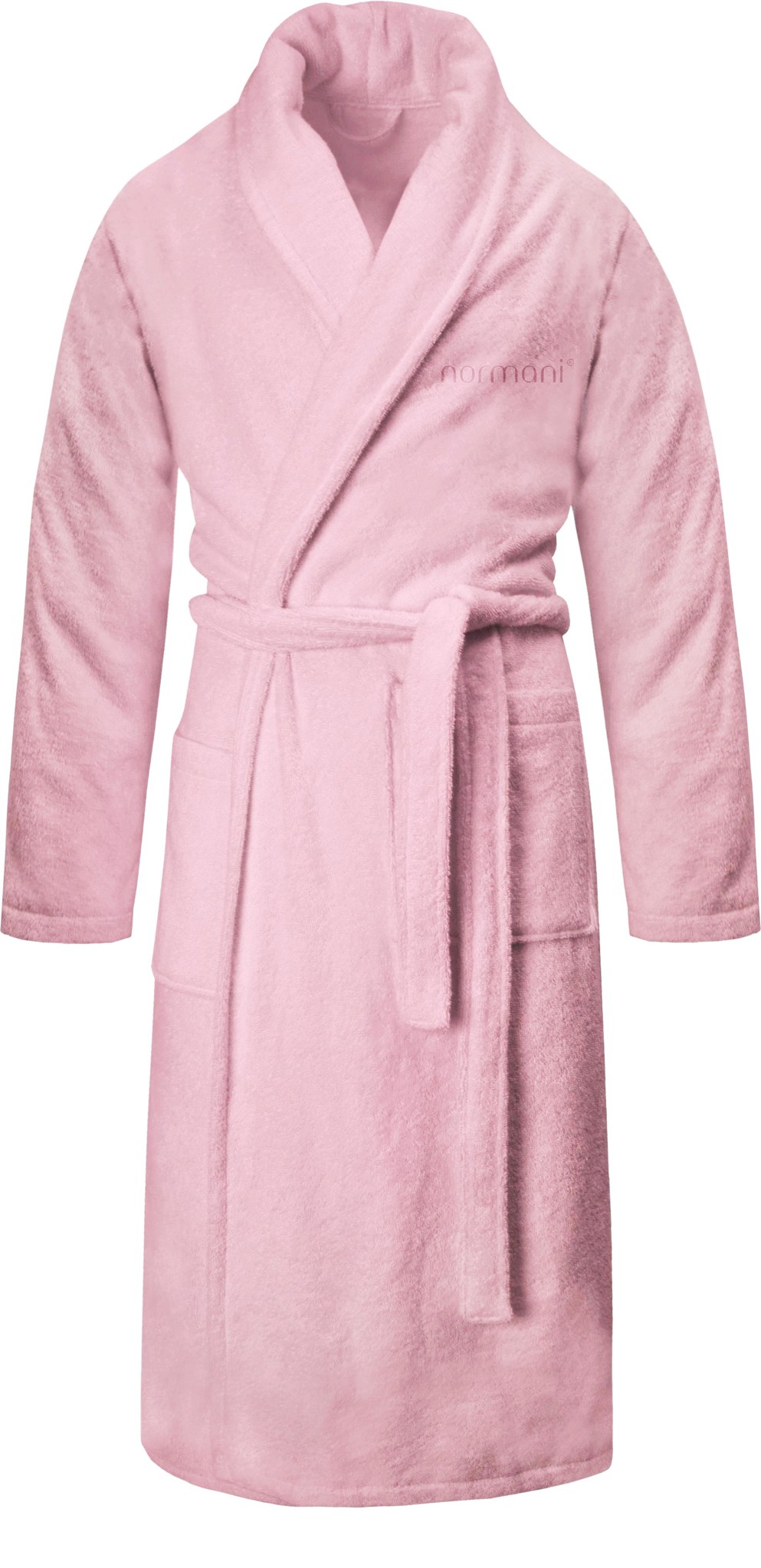 Bild von Unisex Premium Bademantel „Sivas“ aus Frottee - OEKO-TEX® 100 Rosa